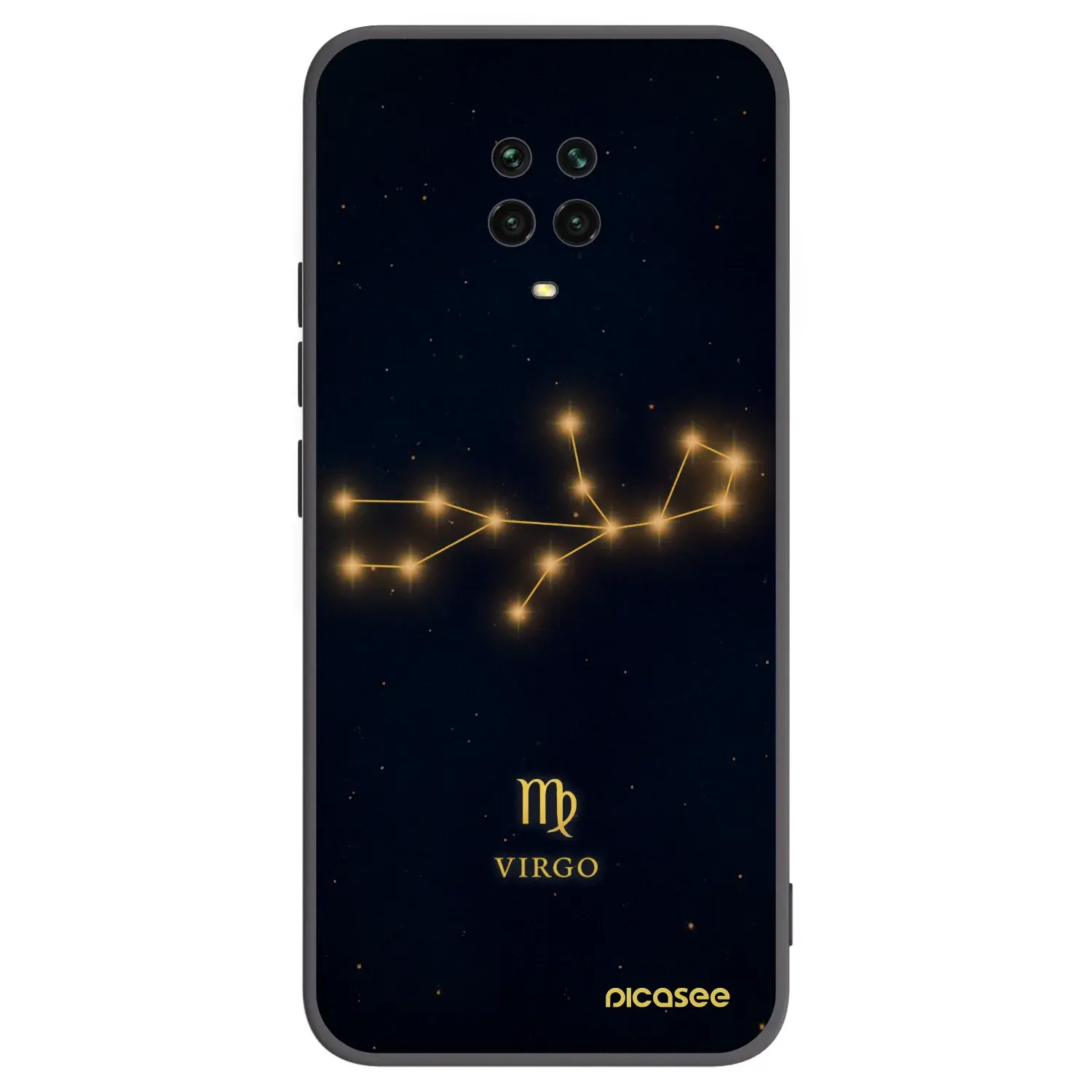 Silikonový černý obal pro Xiaomi Redmi Note 9 Pro - VIRGO