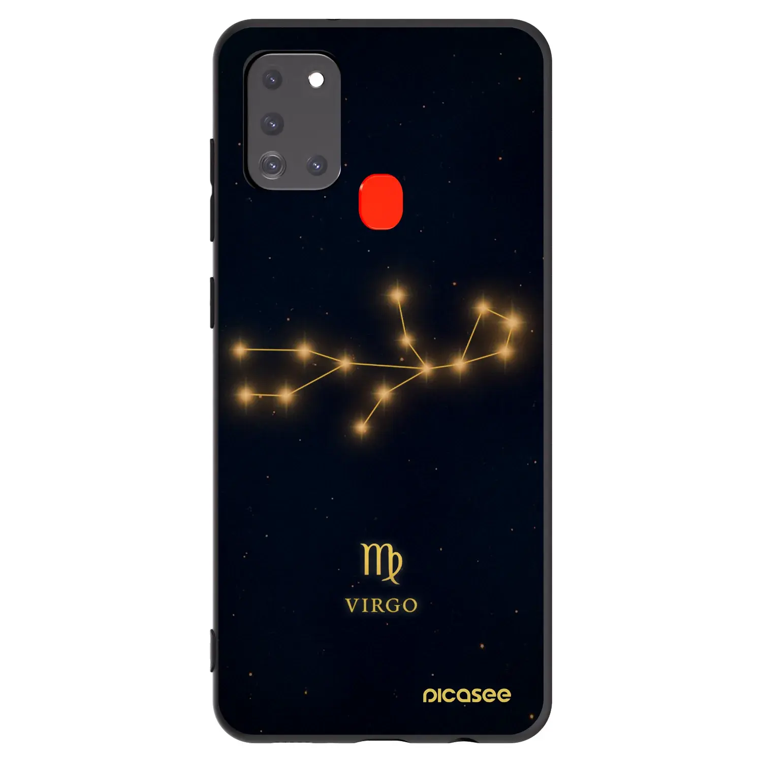 Silikonový černý obal pro Samsung Galaxy A21s - VIRGO