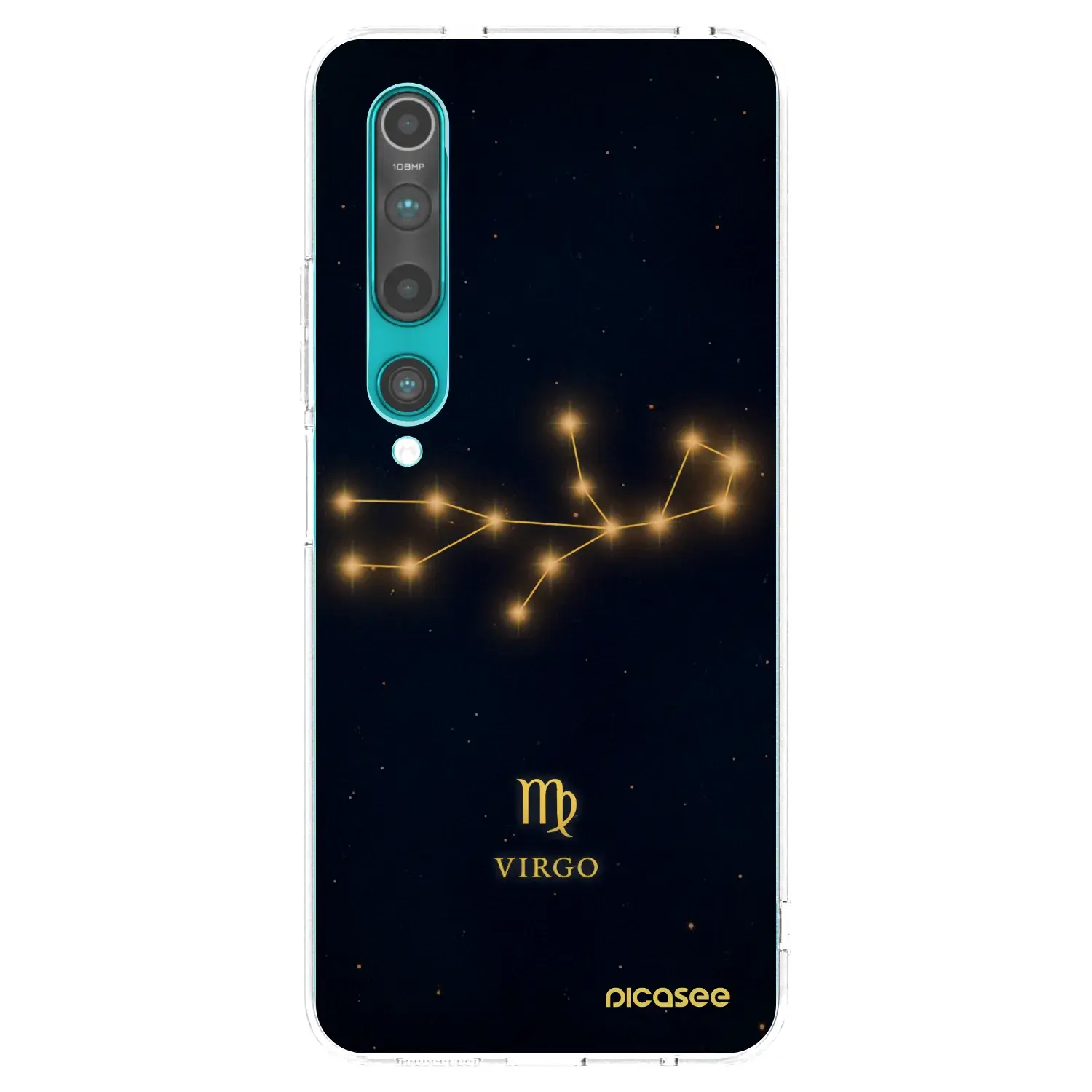 Silikonový průhledný obal pro Xiaomi Mi 10 - VIRGO