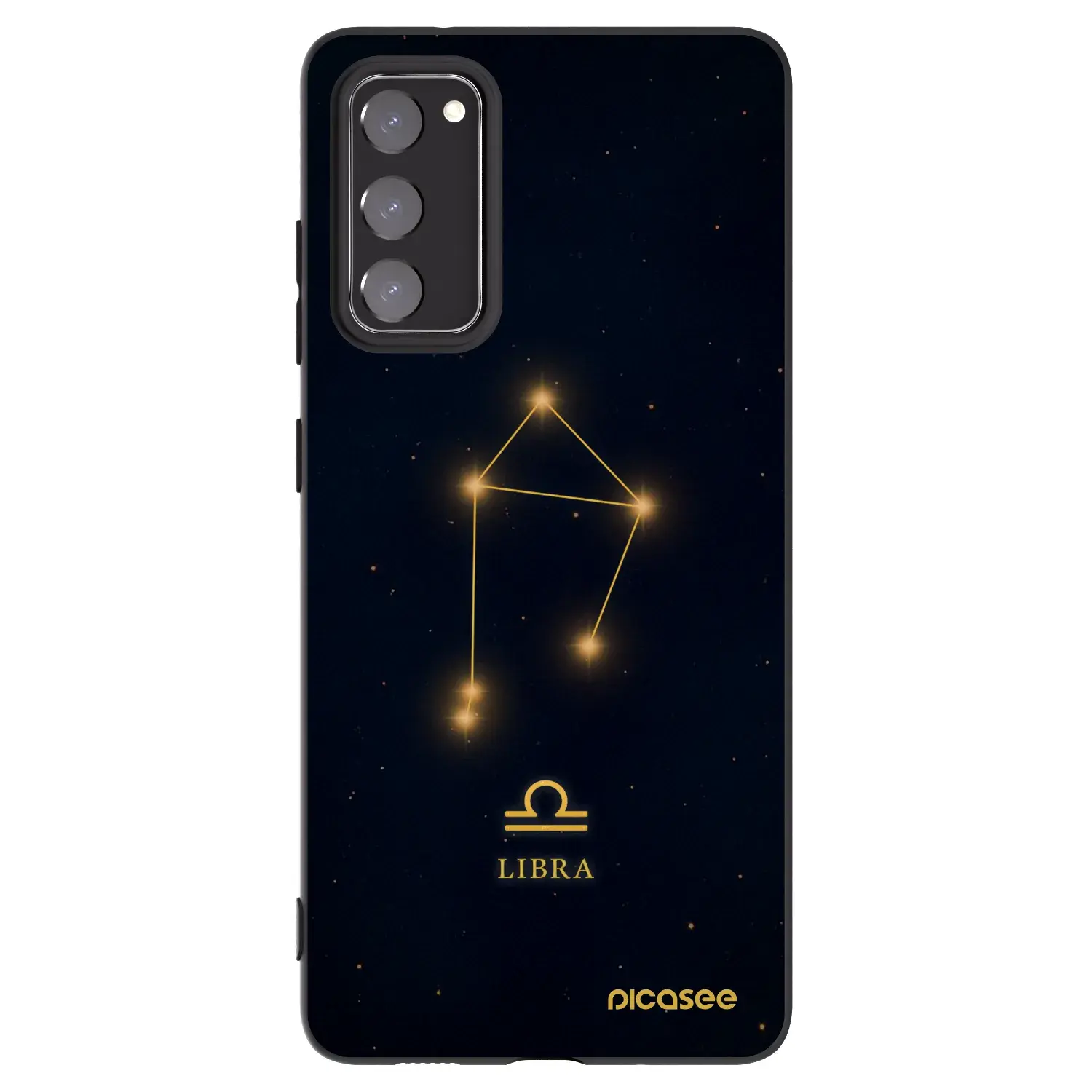 Silikonový černý obal pro Samsung Galaxy S20 FE - LIBRA