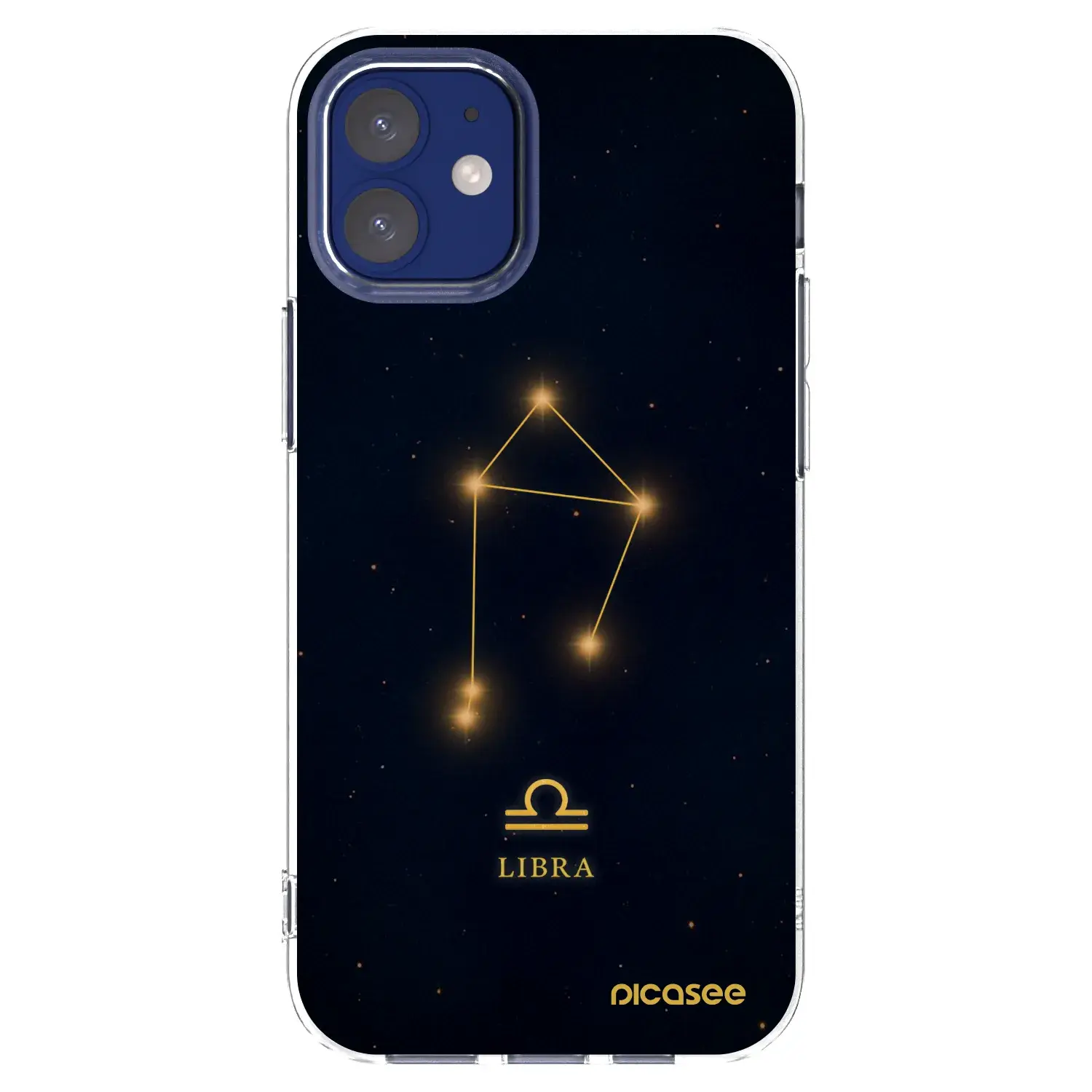 Silikonový průhledný obal pro Apple iPhone 12 mini - LIBRA