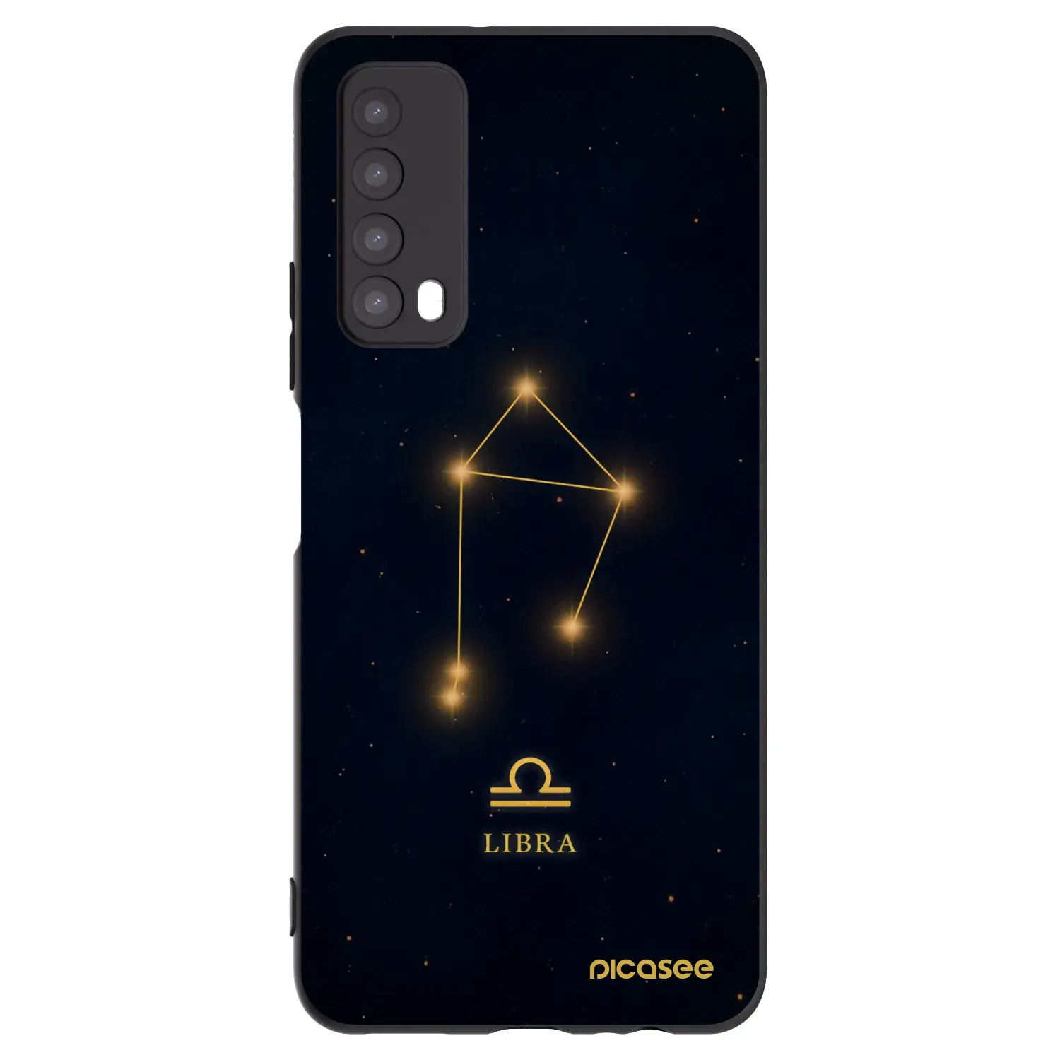 Silikonový černý obal pro Huawei P Smart 2021 - LIBRA
