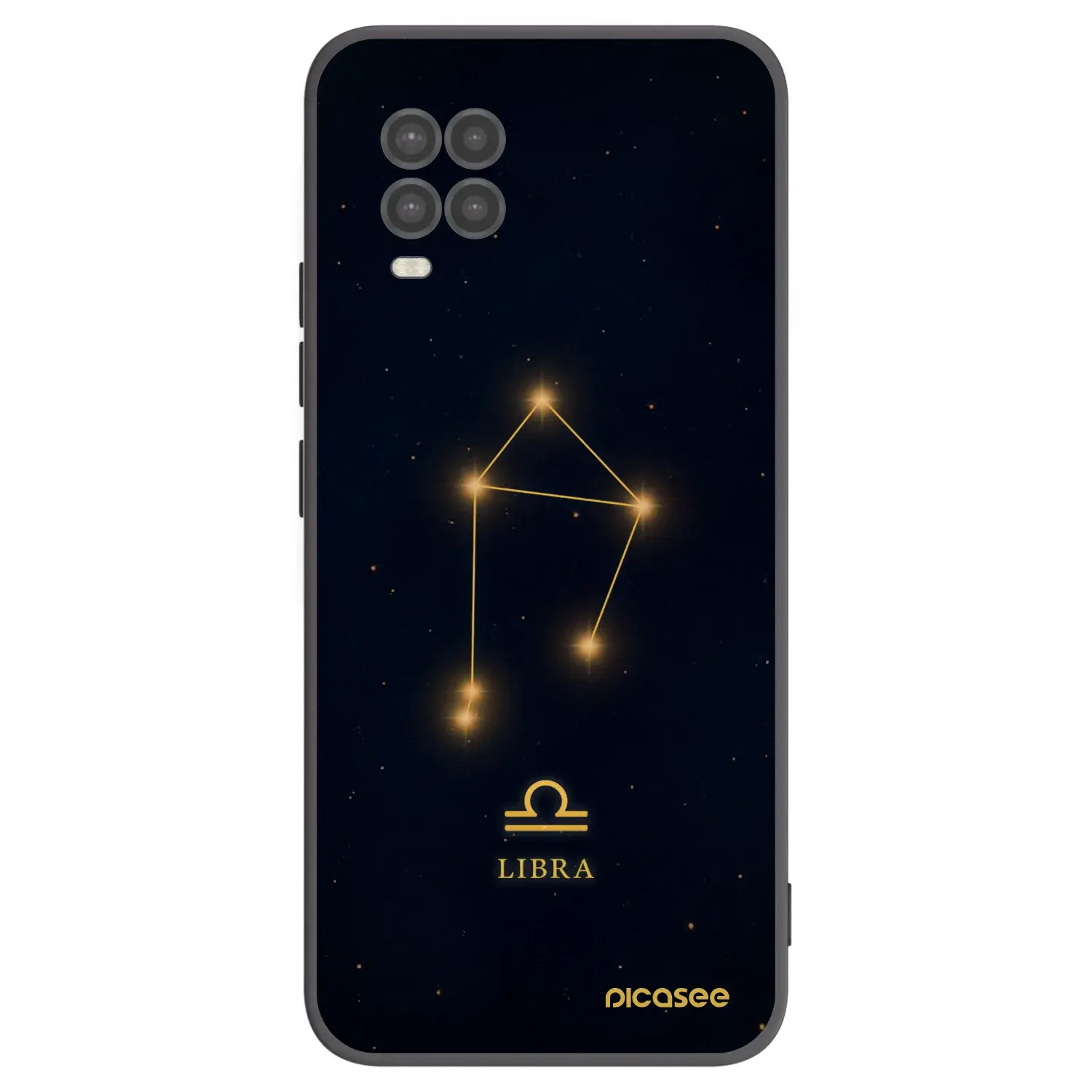 Silikonový černý obal pro Xiaomi Mi 10 Lite - LIBRA