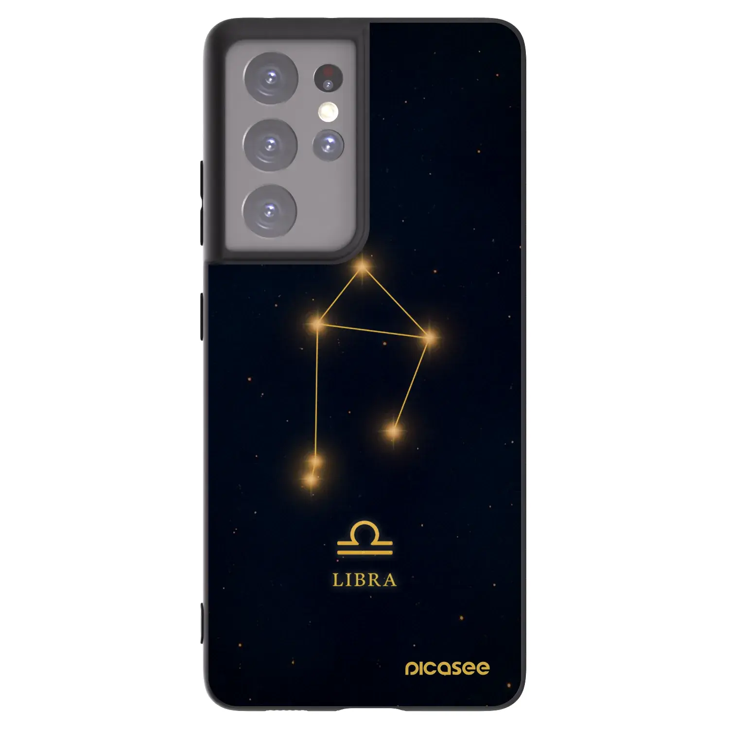 Silikonový černý obal pro Samsung Galaxy S21 Ultra 5G G998B - LIBRA