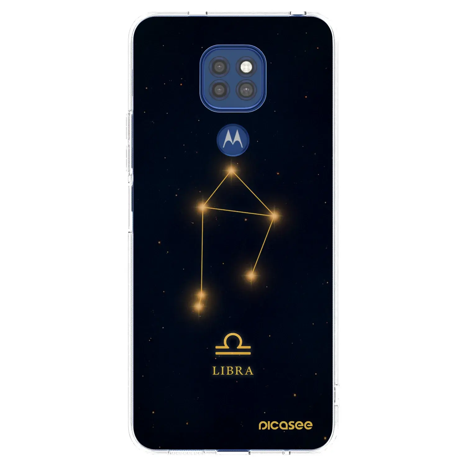 Silikonový průhledný obal pro Motorola Moto G9 Play - LIBRA