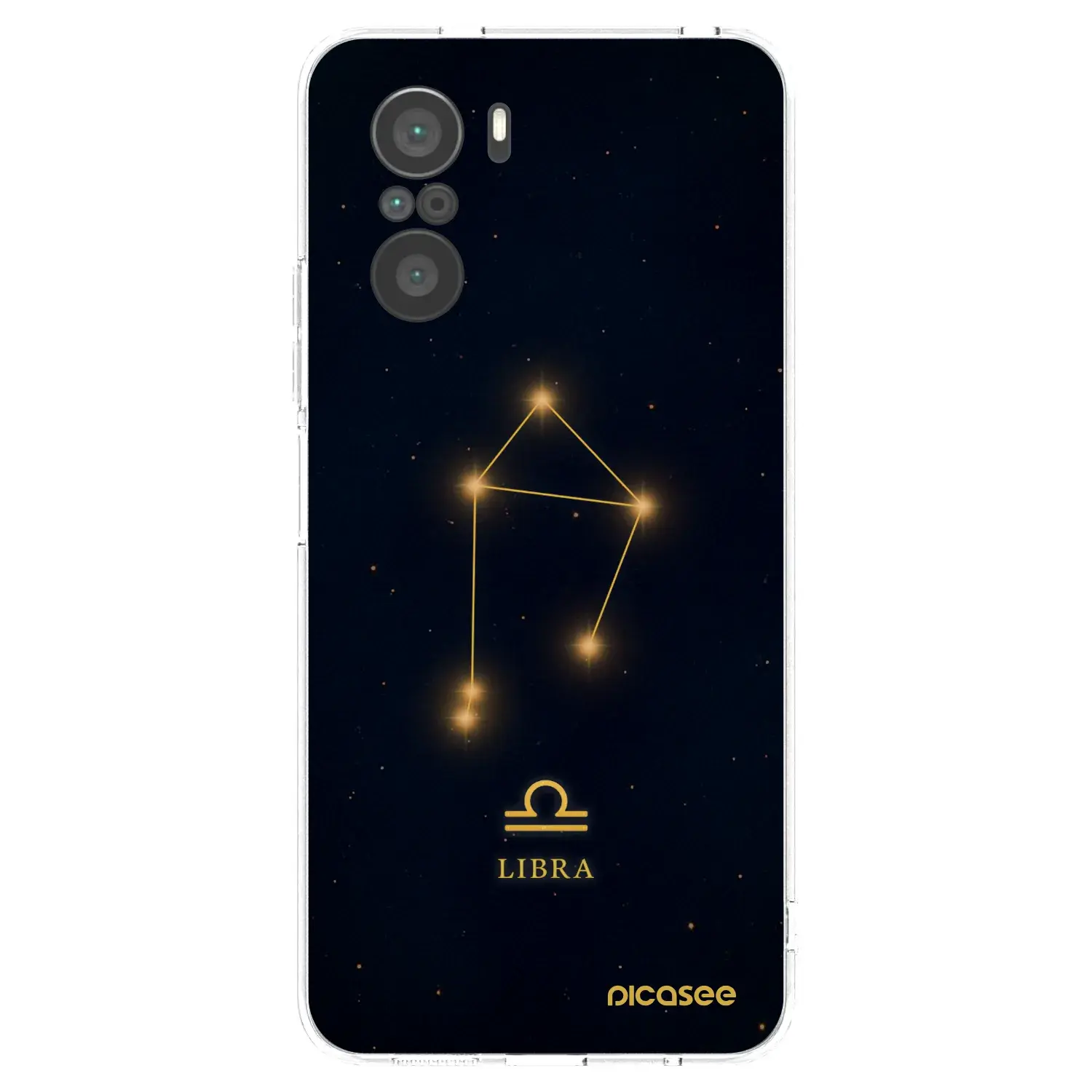 Silikonový průhledný obal pro Xiaomi Poco F3 - LIBRA