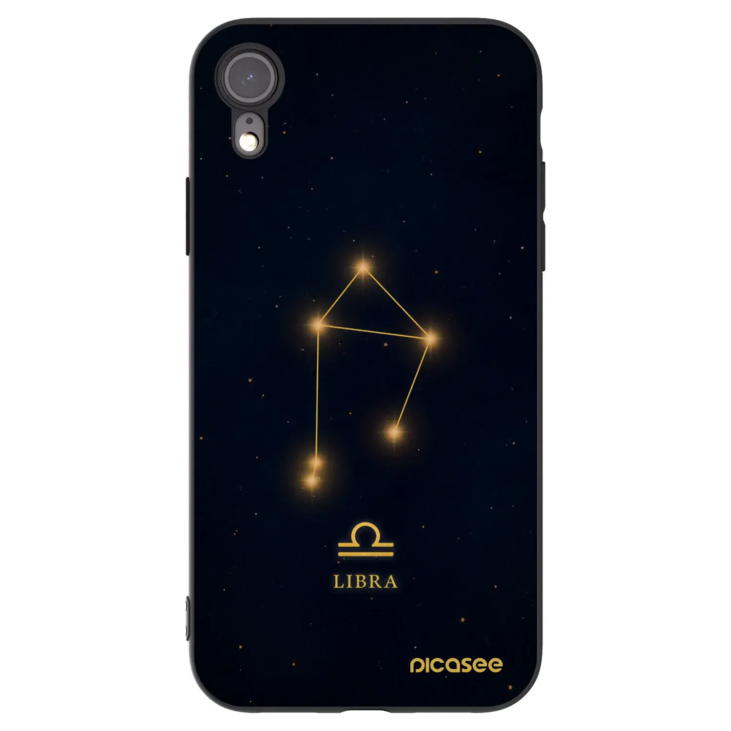Silikonový černý obal pro Apple iPhone XR - LIBRA