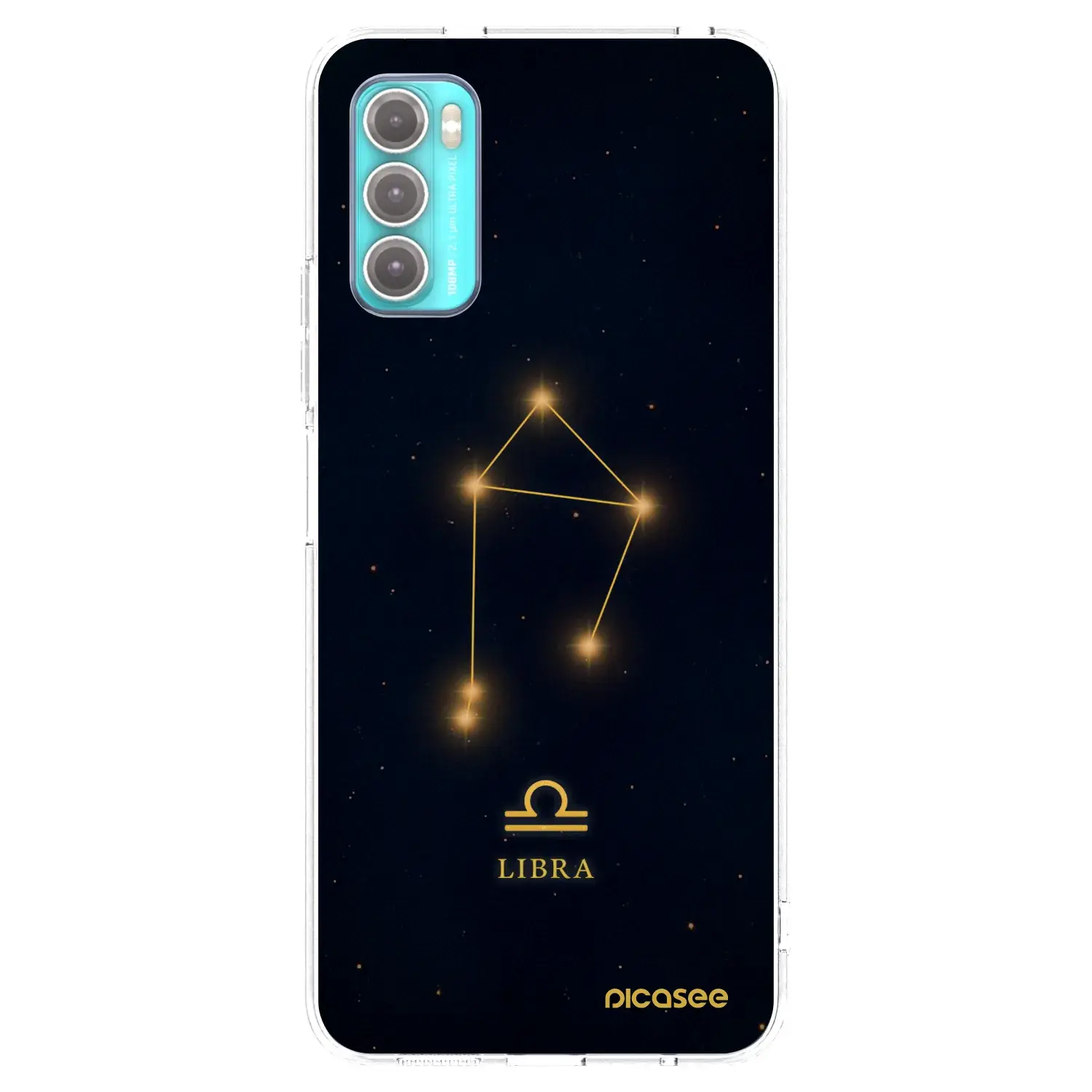 Silikonový průhledný obal pro Motorola Moto G60 - LIBRA