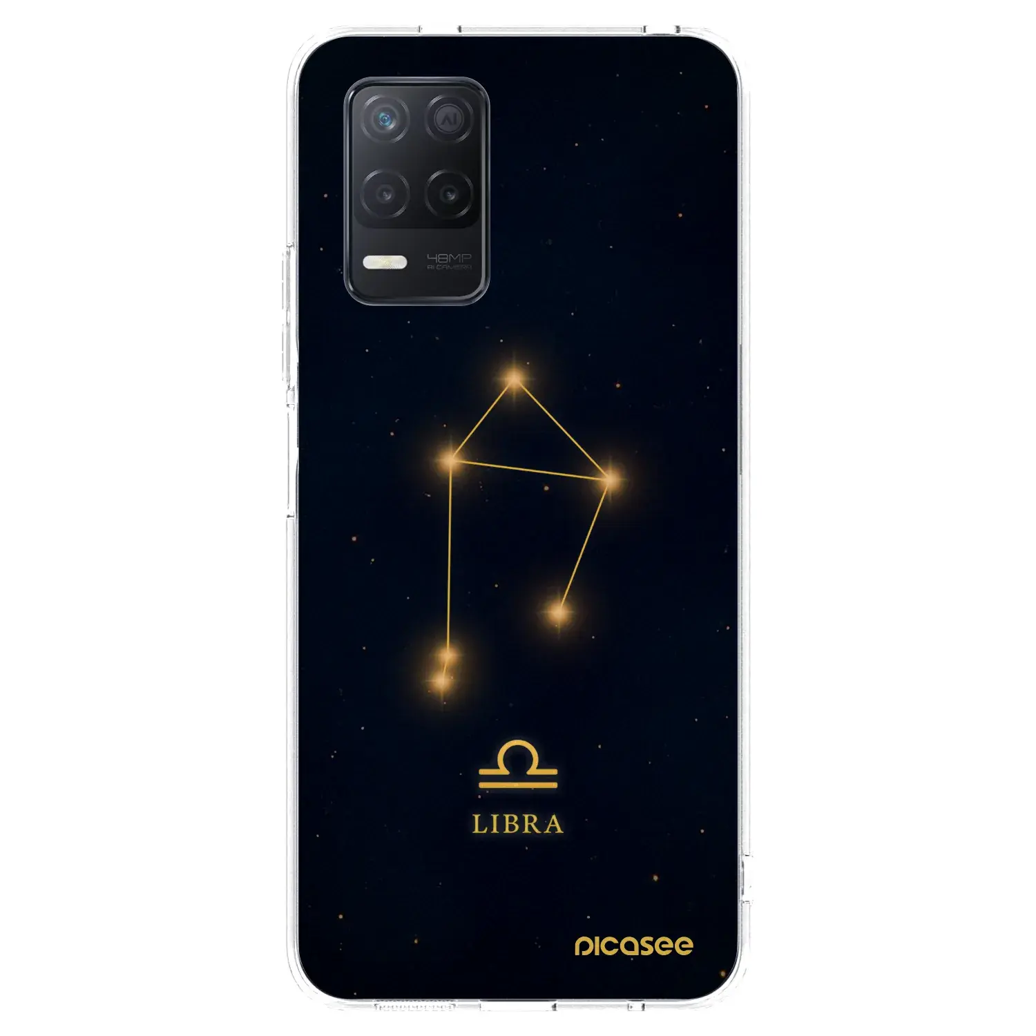 Silikonový průhledný obal pro Realme 8 5G - LIBRA