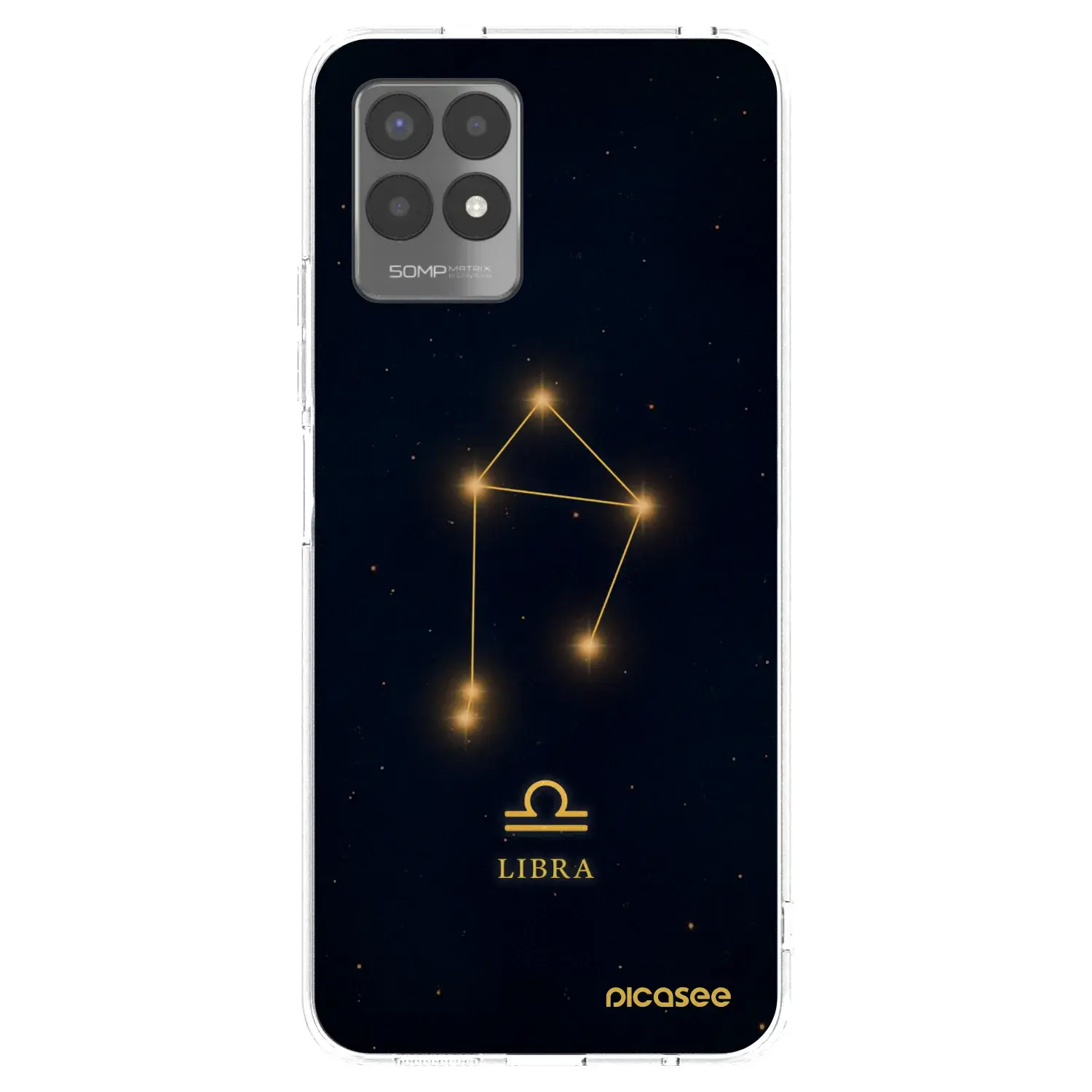 Silikonový průhledný obal pro Realme 8i - LIBRA