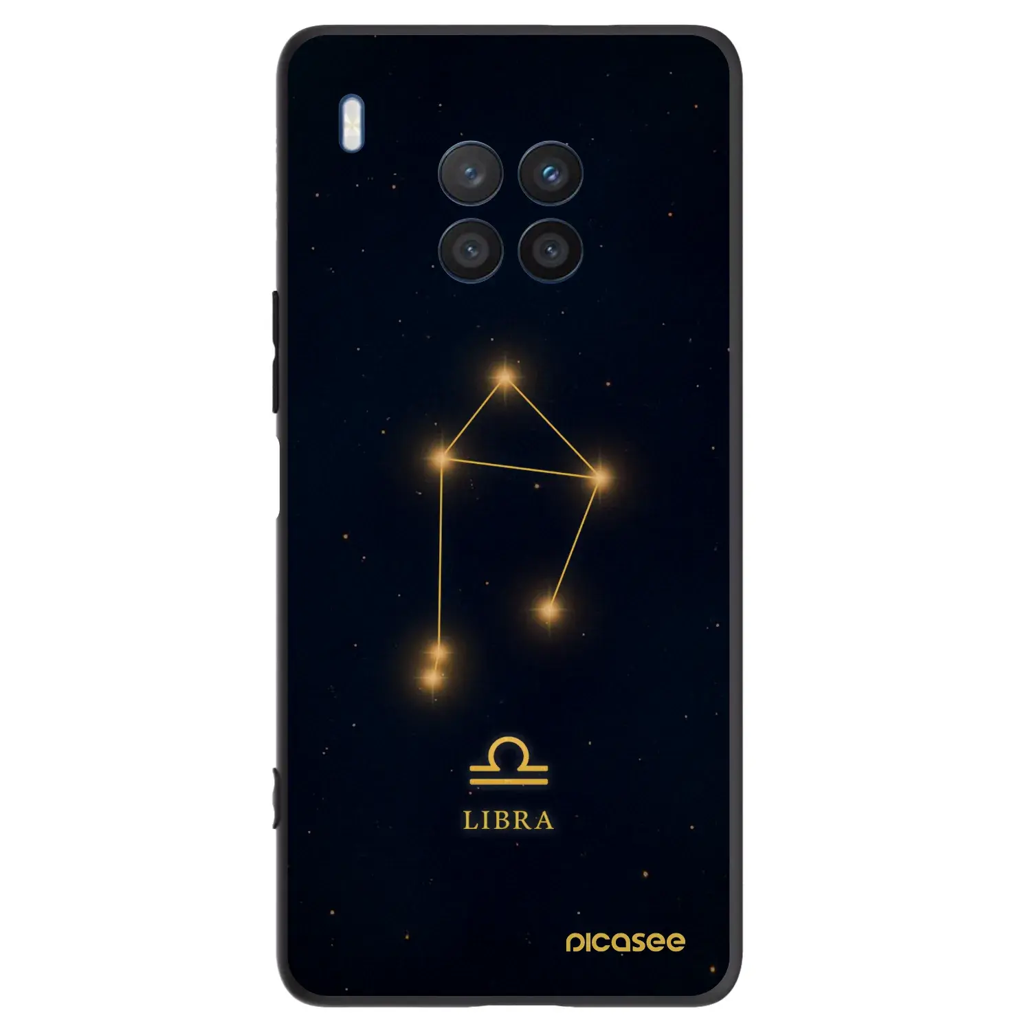 Silikonový černý obal pro Honor 50 Lite - LIBRA