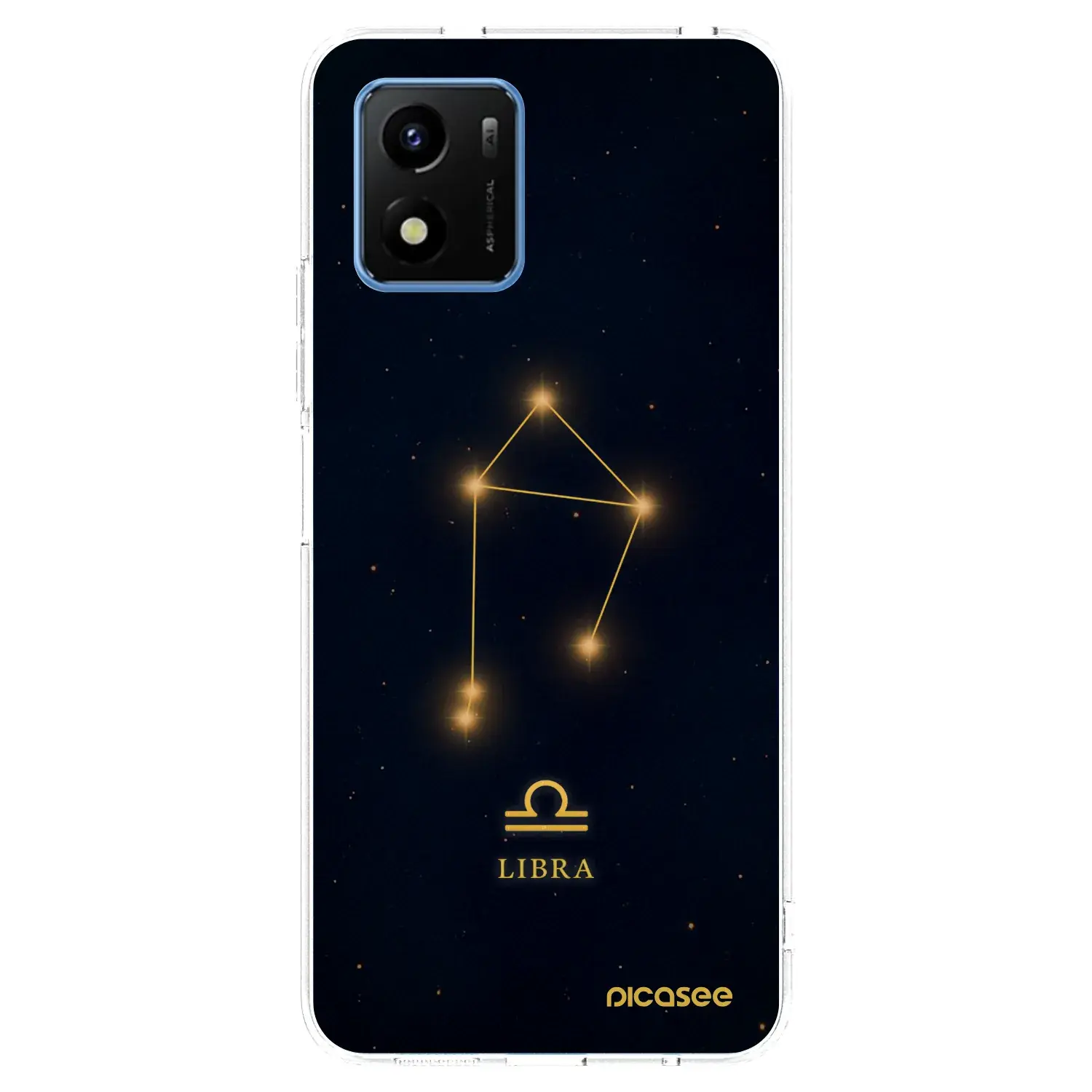 Silikonový průhledný obal pro Vivo Y01 - LIBRA