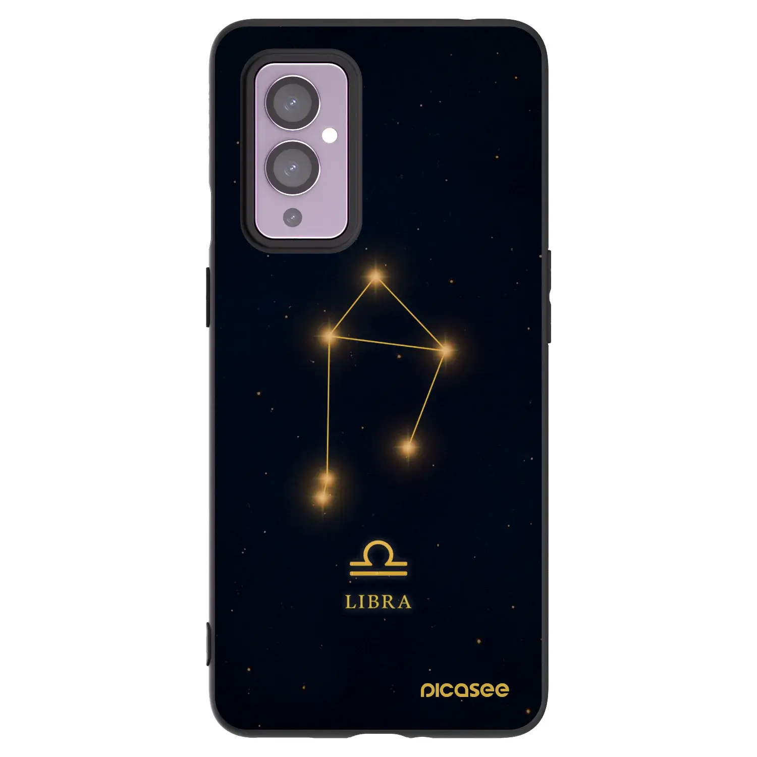 Silikonový černý obal pro OnePlus 9 - LIBRA