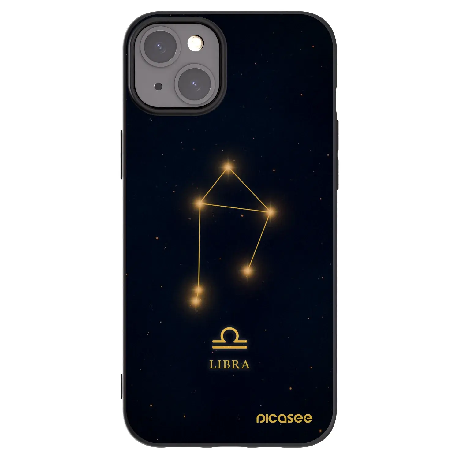 Silikonový černý obal pro Apple iPhone 15 Plus - LIBRA