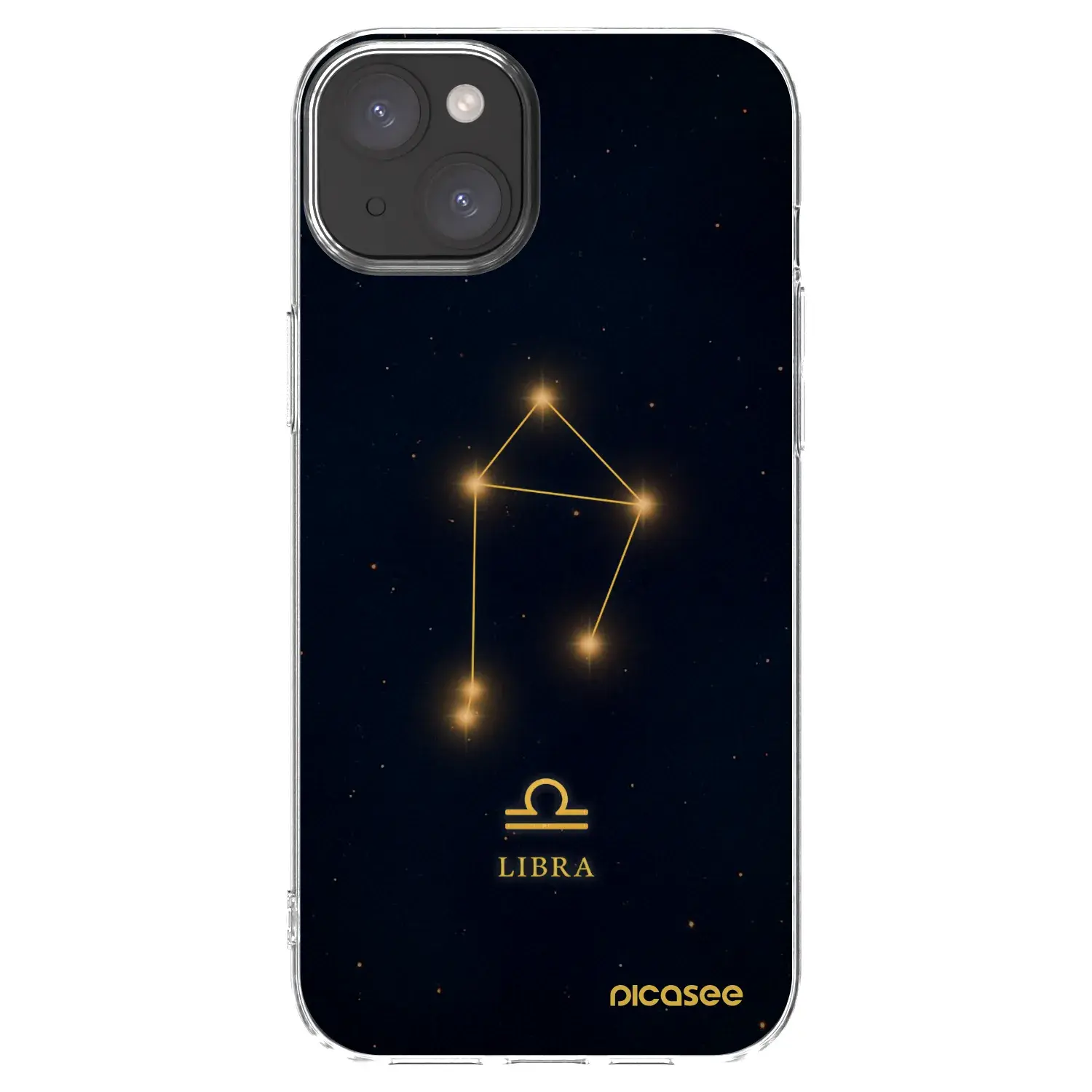 Silikonový průhledný obal pro Apple iPhone 15 Plus - LIBRA