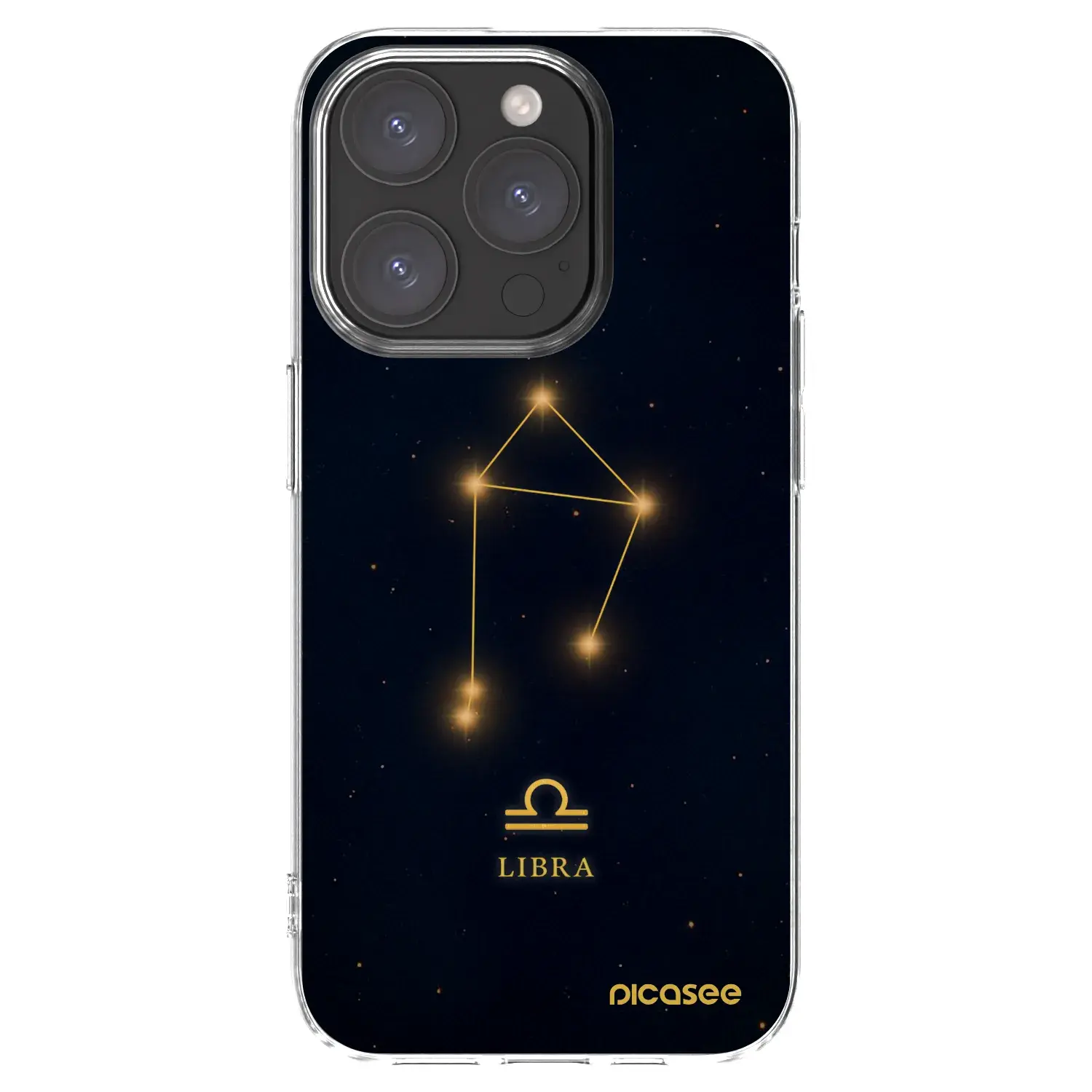 Silikonový průhledný obal pro Apple iPhone 15 Pro - LIBRA