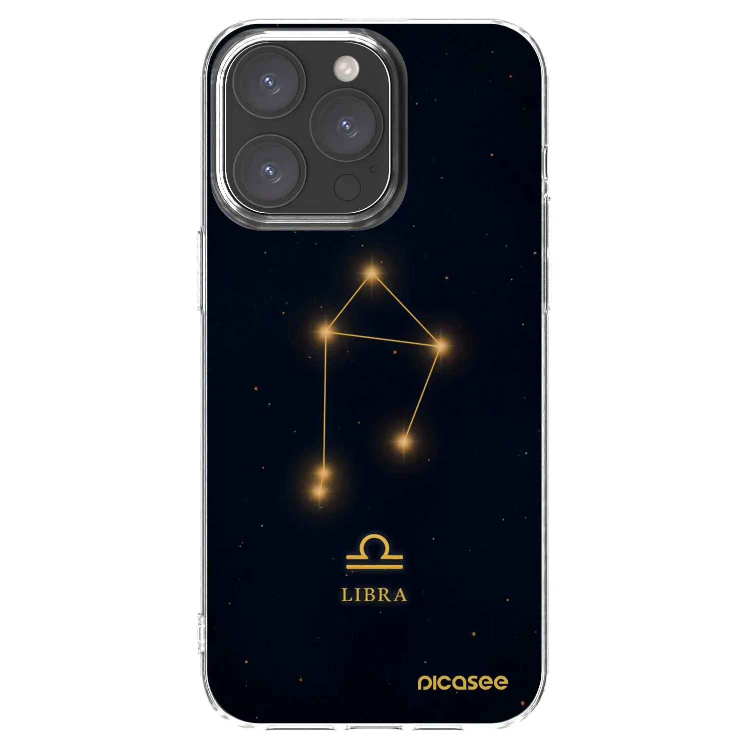 Silikonový průhledný obal pro Apple iPhone 15 Pro Max - LIBRA