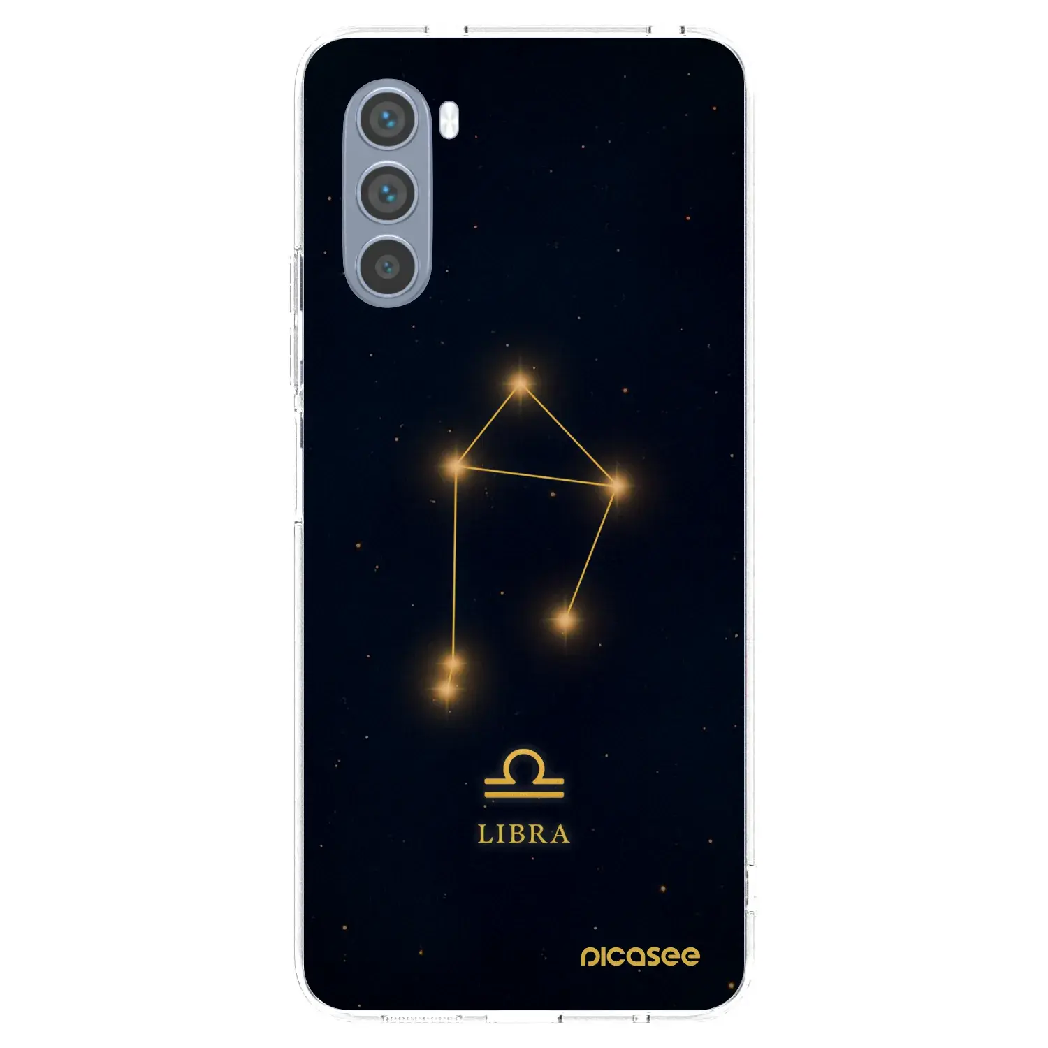Silikonový průhledný obal pro Motorola Moto G62 - LIBRA