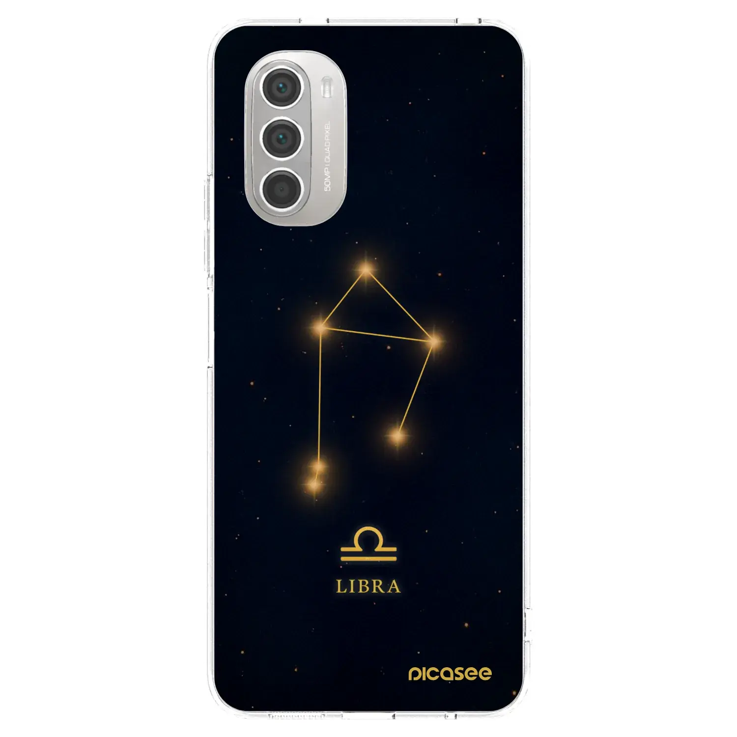 Silikonový průhledný obal pro Motorola Moto G51 - LIBRA