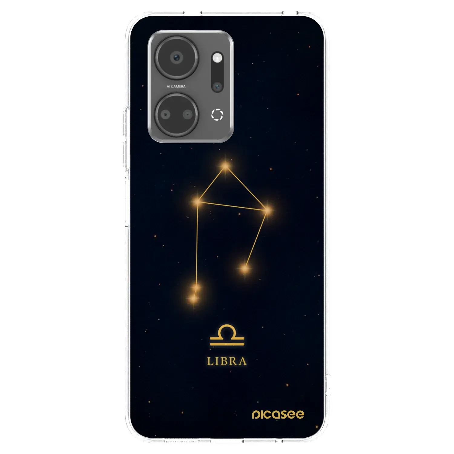 Silikonový průhledný obal pro Honor X7a - LIBRA