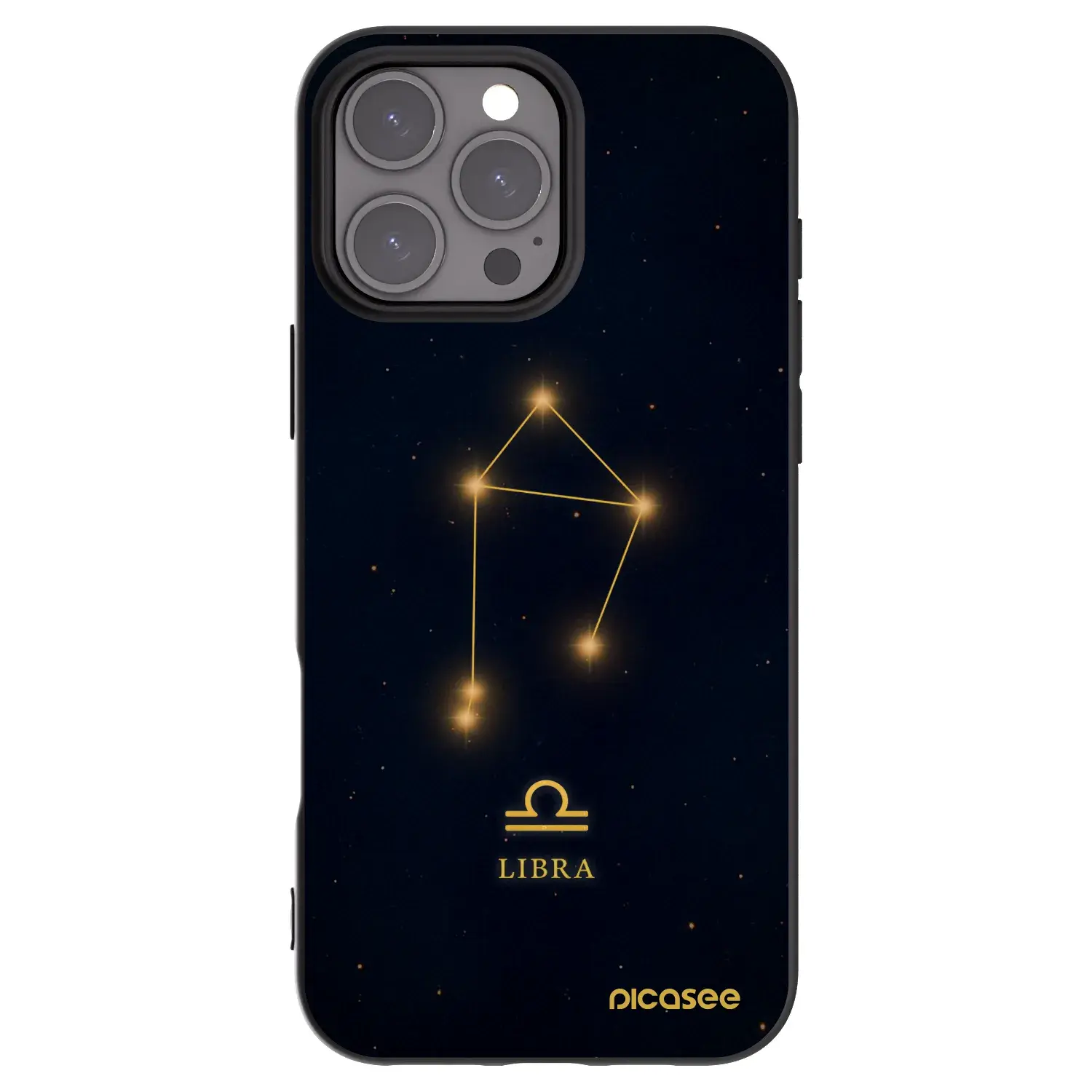 Silikonový černý obal pro Apple iPhone 16 Pro Max - LIBRA