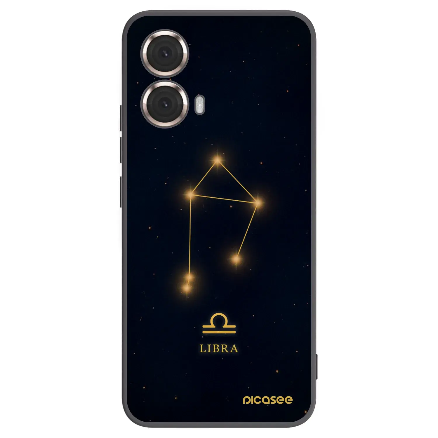 Silikonový černý obal pro Motorola Moto G85 - LIBRA