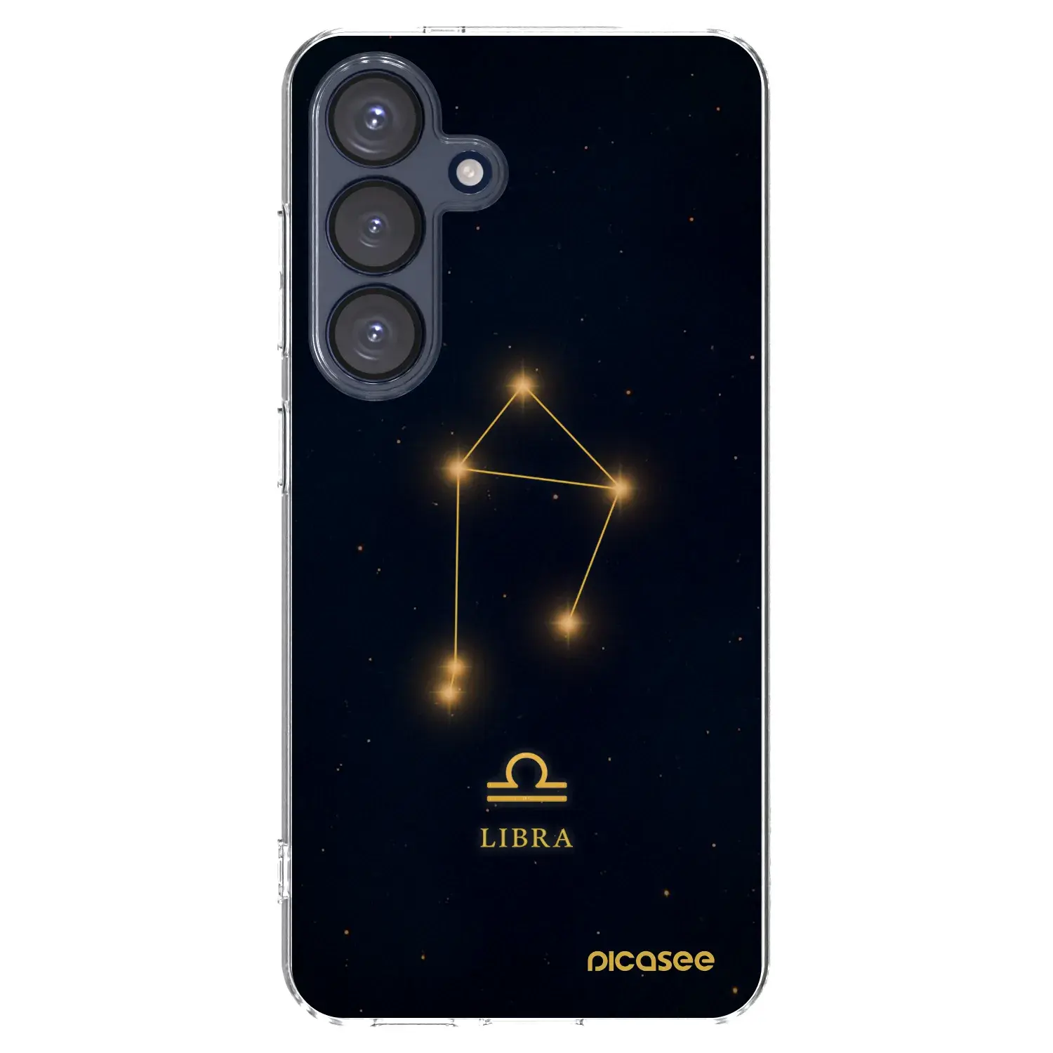 Silikonový průhledný obal pro Samsung Galaxy S25 5G - LIBRA