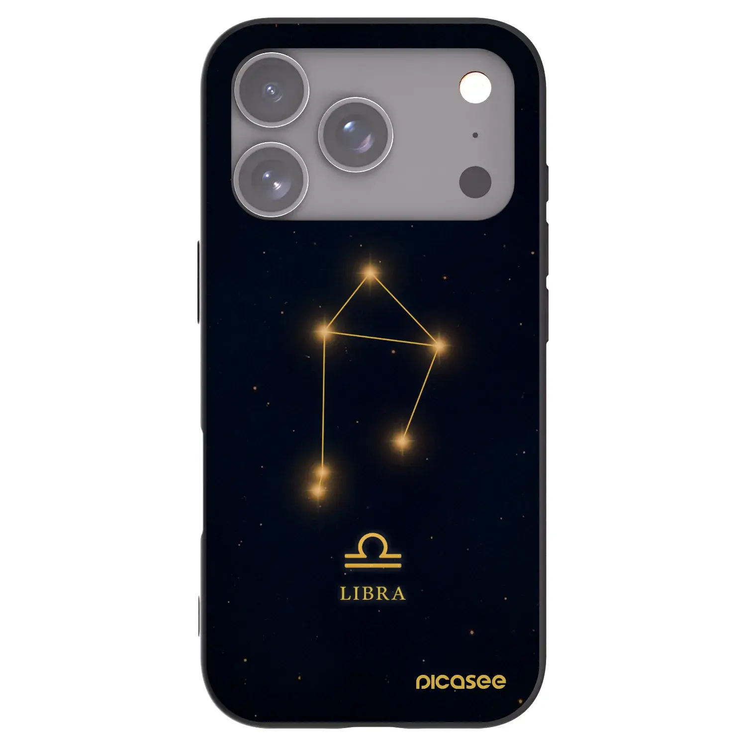 Silikonový černý obal pro Apple iPhone 17 Pro - LIBRA