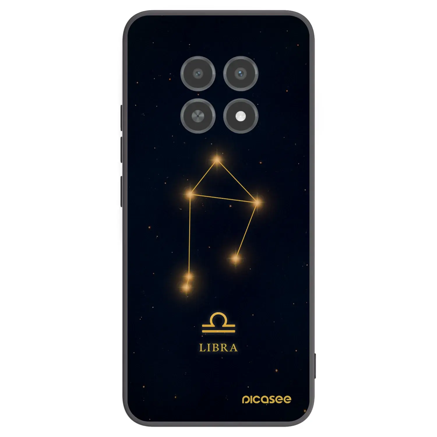 Silikonový černý obal pro Realme 12X - LIBRA