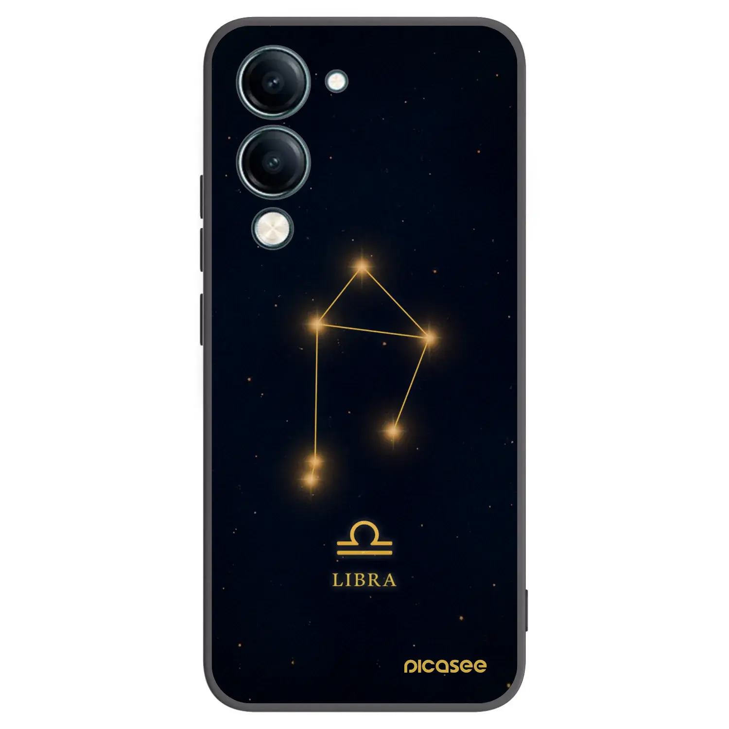 Silikonový černý obal pro Vivo Y29s 5G - LIBRA