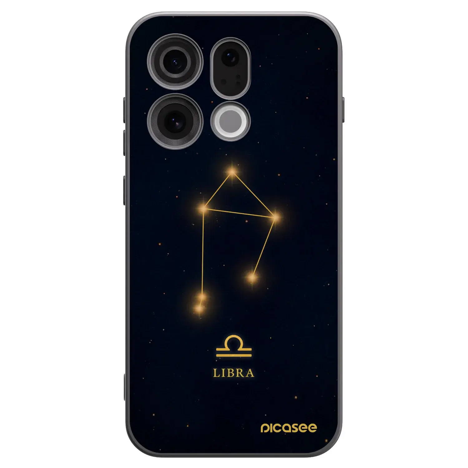 Silikonový černý obal pro OPPO Find X9 - LIBRA