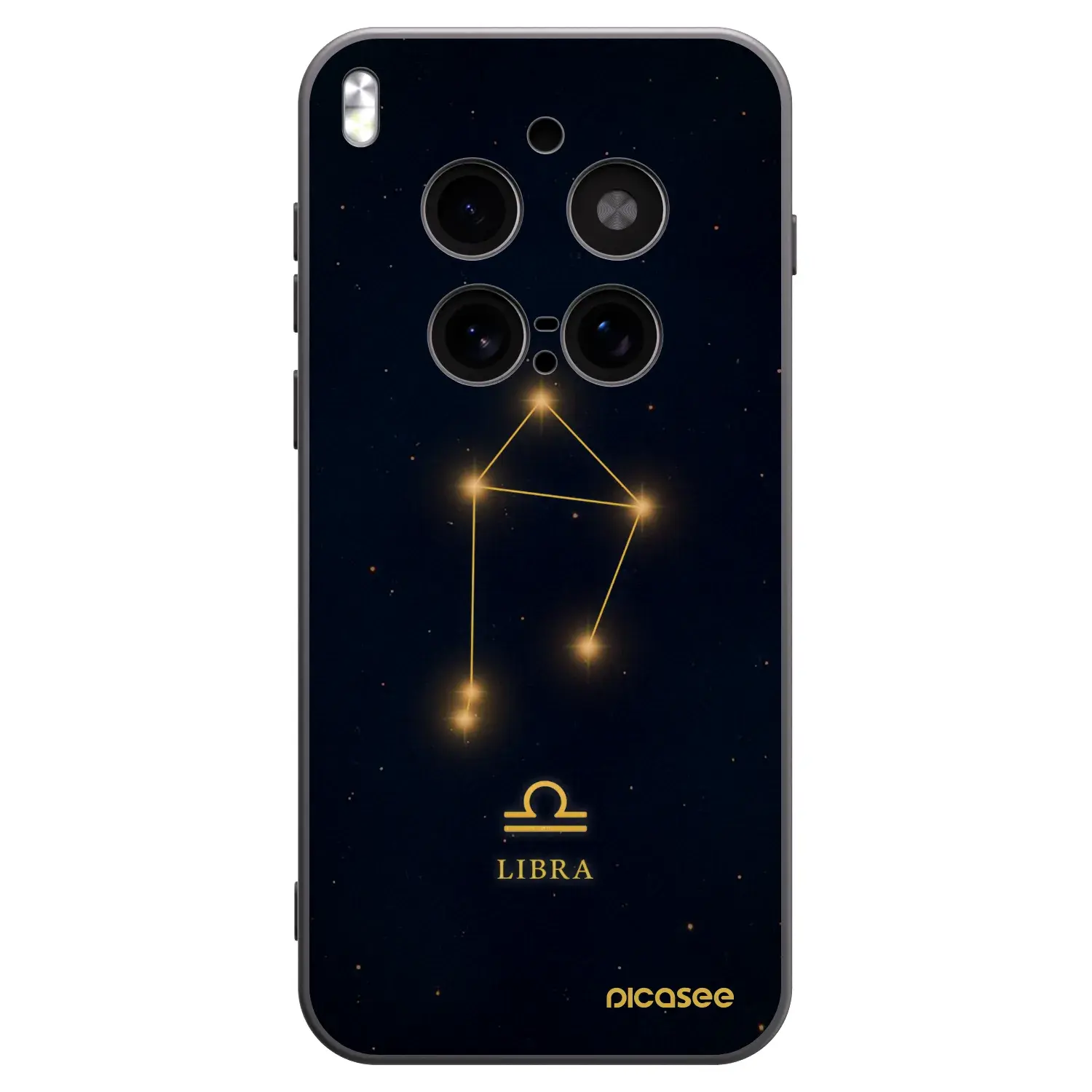 Silikonový černý obal pro Vivo X300 Pro - LIBRA