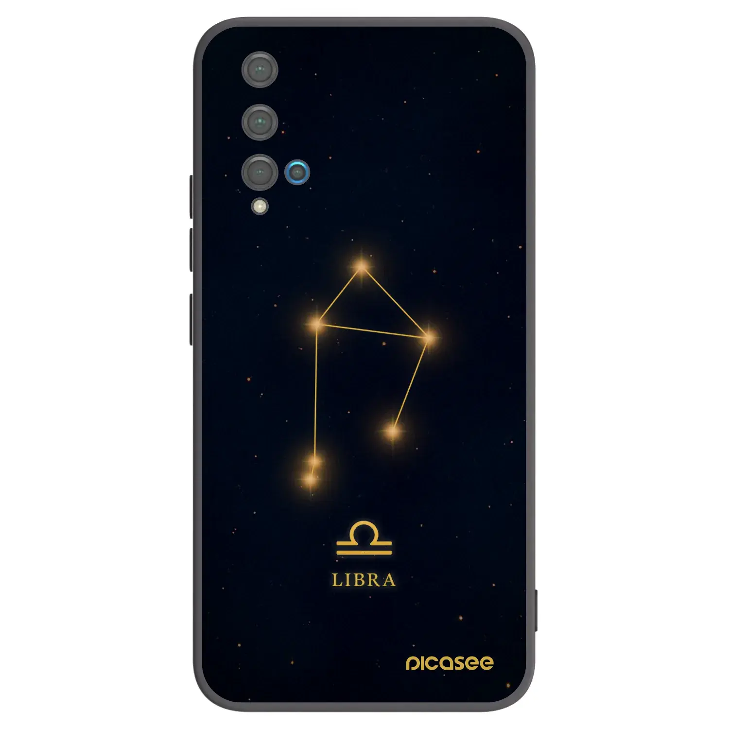 Silikonový černý obal pro Huawei Nova 5T - LIBRA
