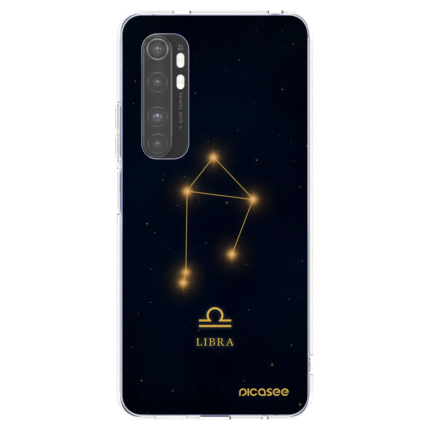 Silikonový průhledný obal pro Xiaomi Mi Note 10 Lite - LIBRA