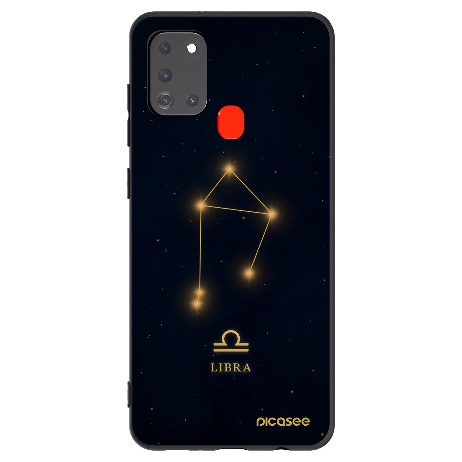 Silikonový černý obal pro Samsung Galaxy A21s - LIBRA