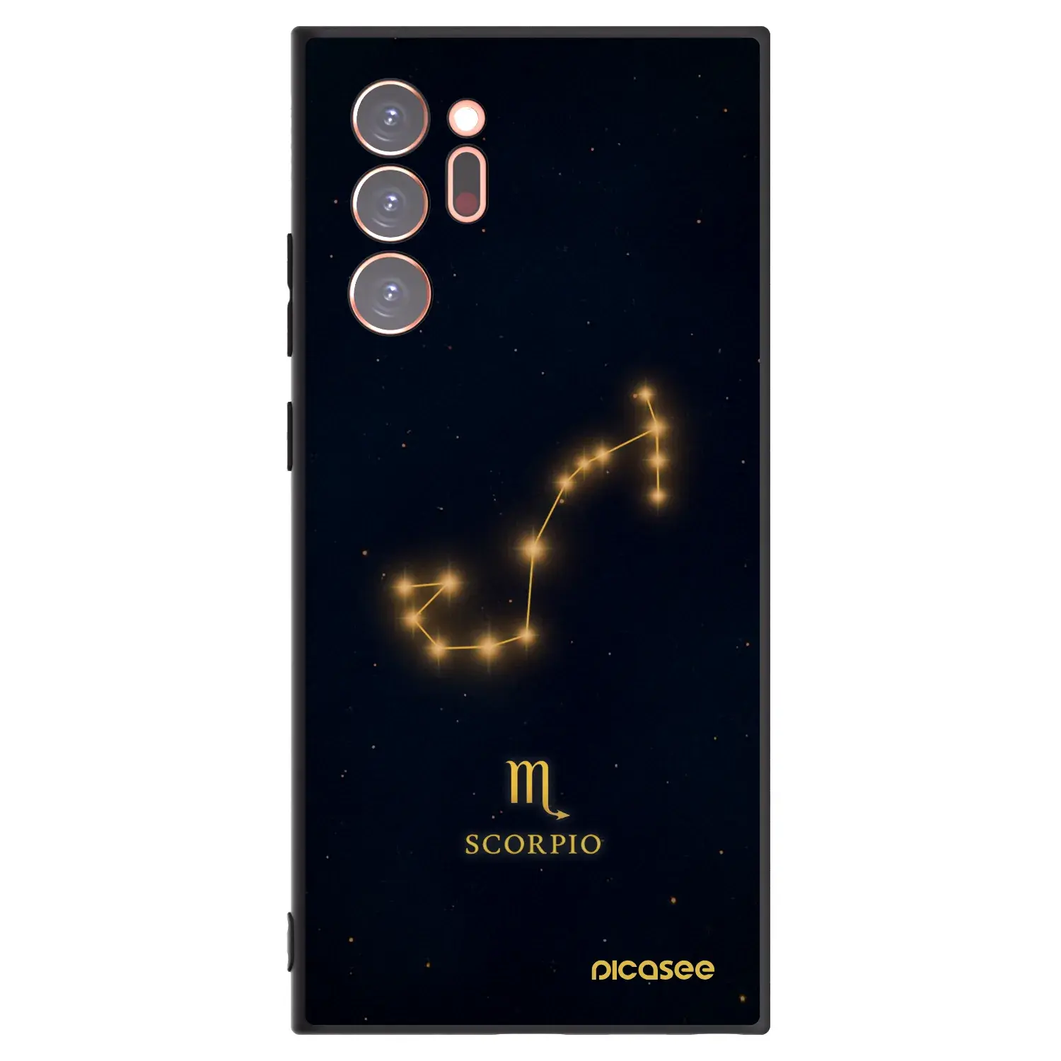 Silikonový černý obal pro Samsung Galaxy Note 20 Ultra - SCORPIO