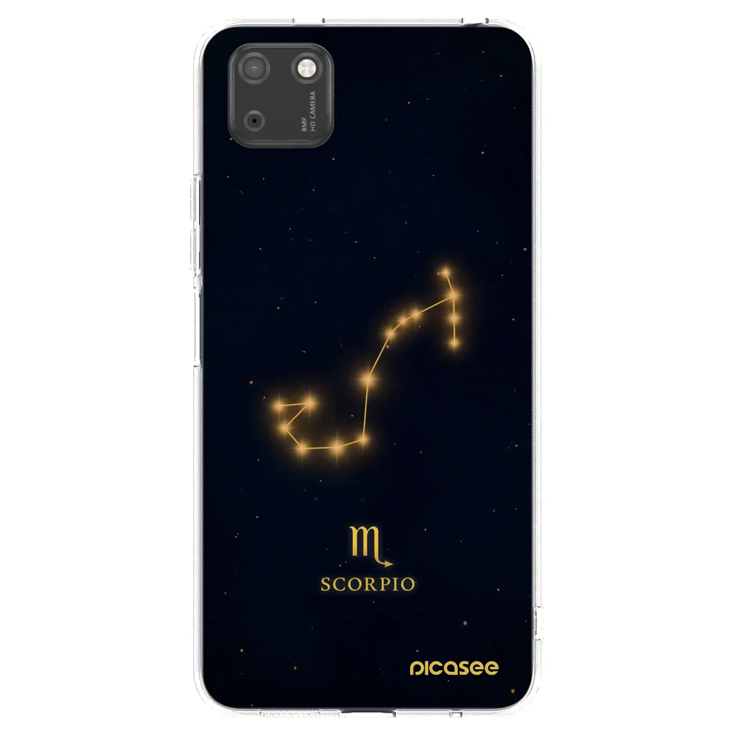 Silikonový průhledný obal pro Huawei Y5P - SCORPIO