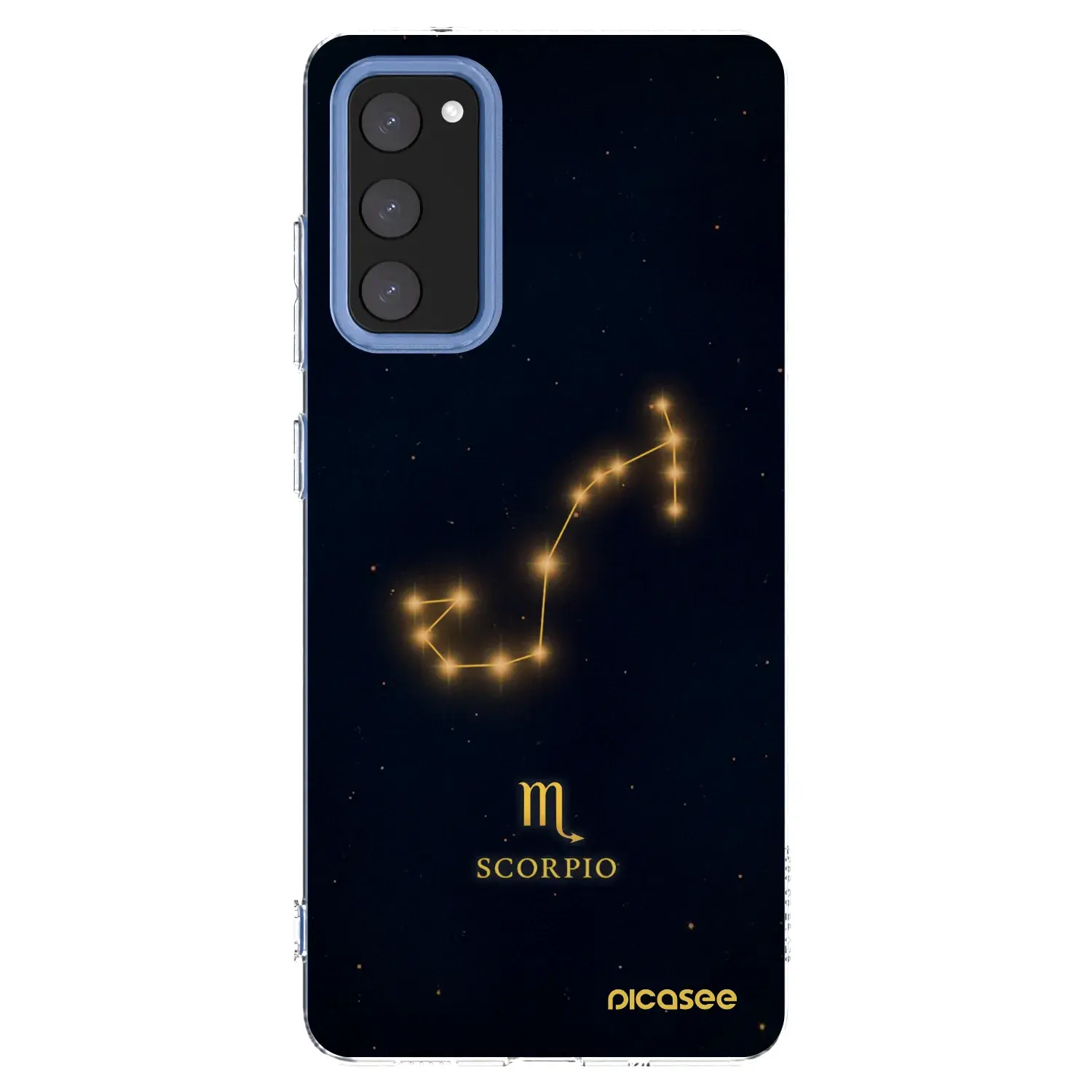 Silikonový průhledný obal pro Samsung Galaxy S20 FE - SCORPIO