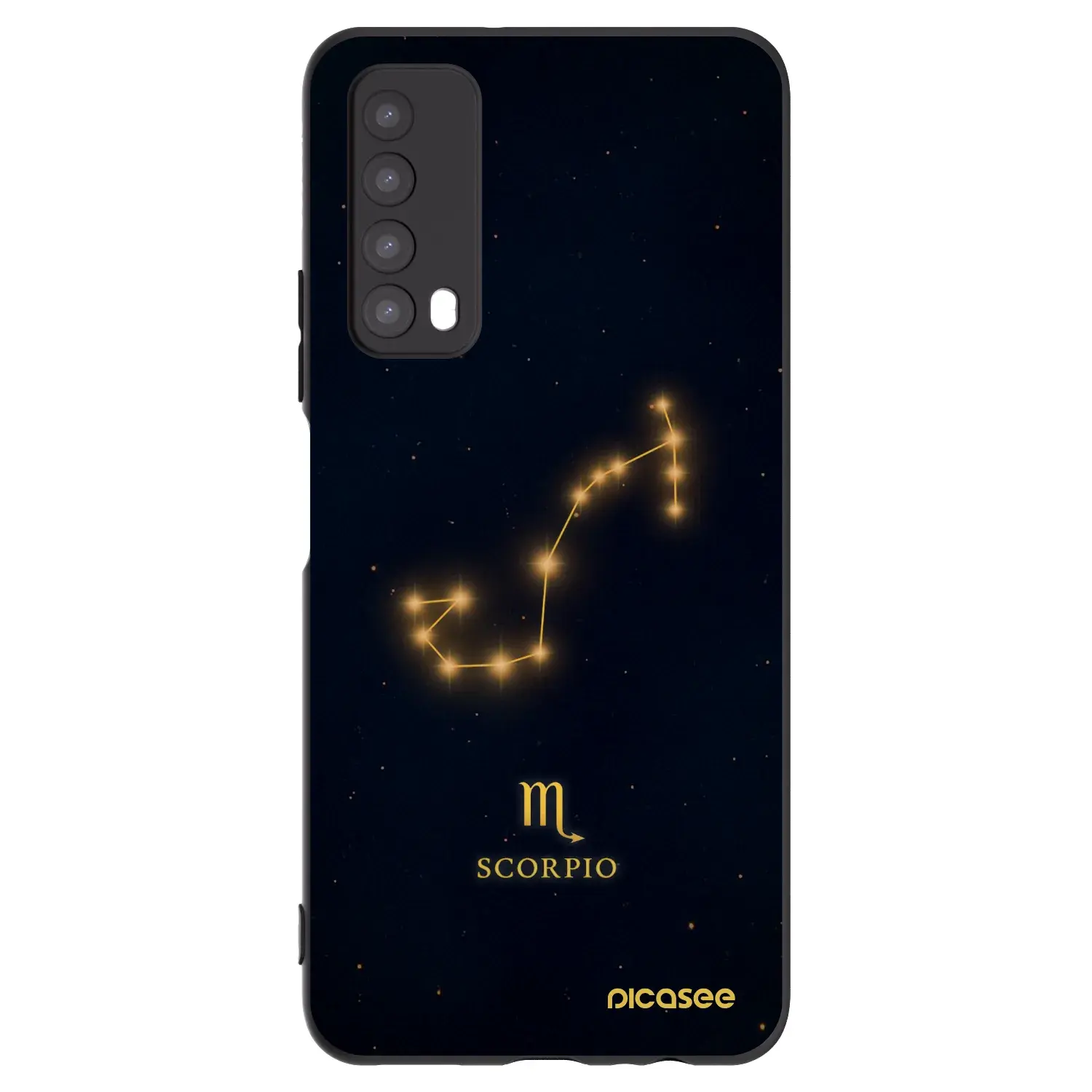 Silikonový černý obal pro Huawei P Smart 2021 - SCORPIO