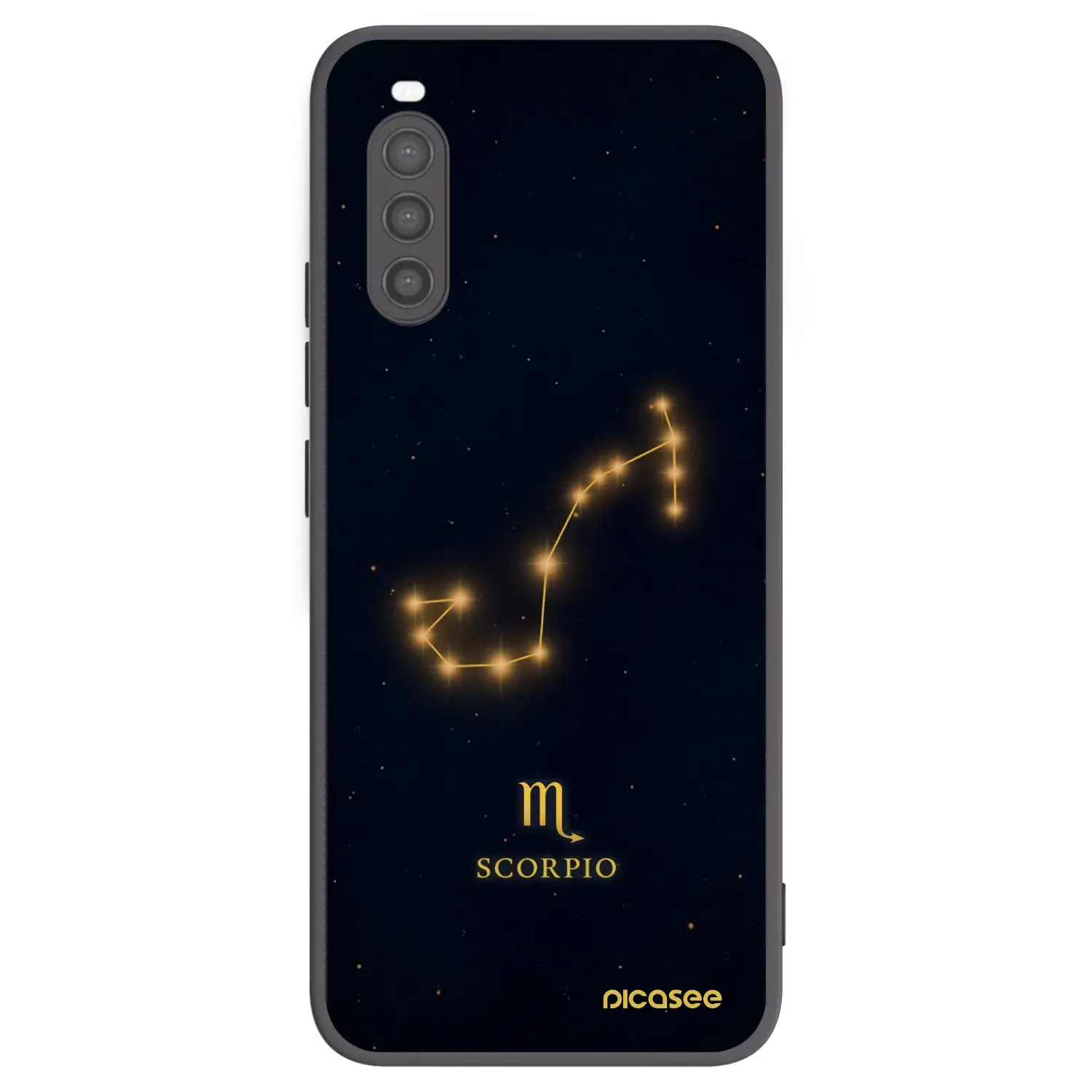 Silikonový černý obal pro Sony Xperia 10 II - SCORPIO