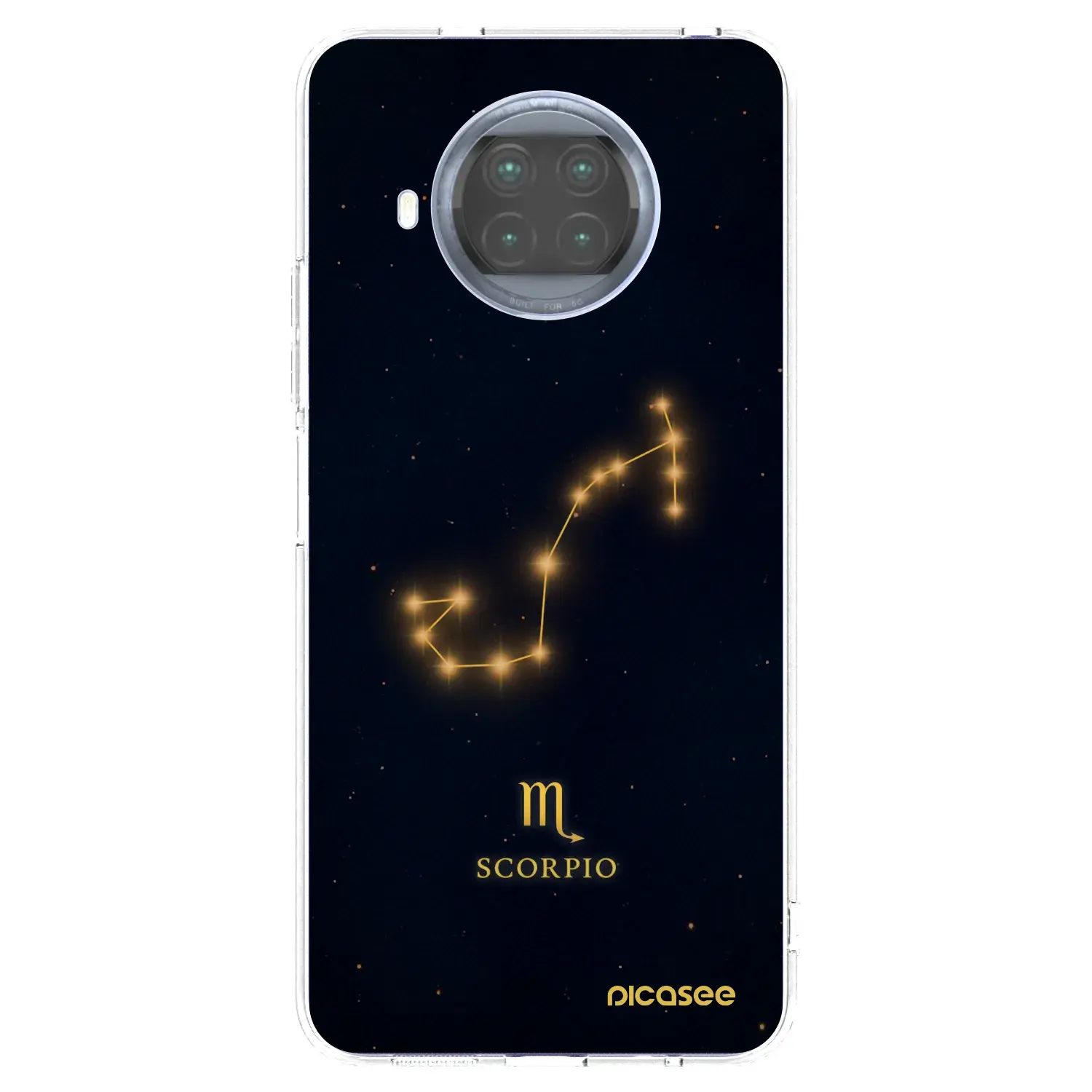 Silikonový průhledný obal pro Xiaomi Mi 10T Lite - SCORPIO