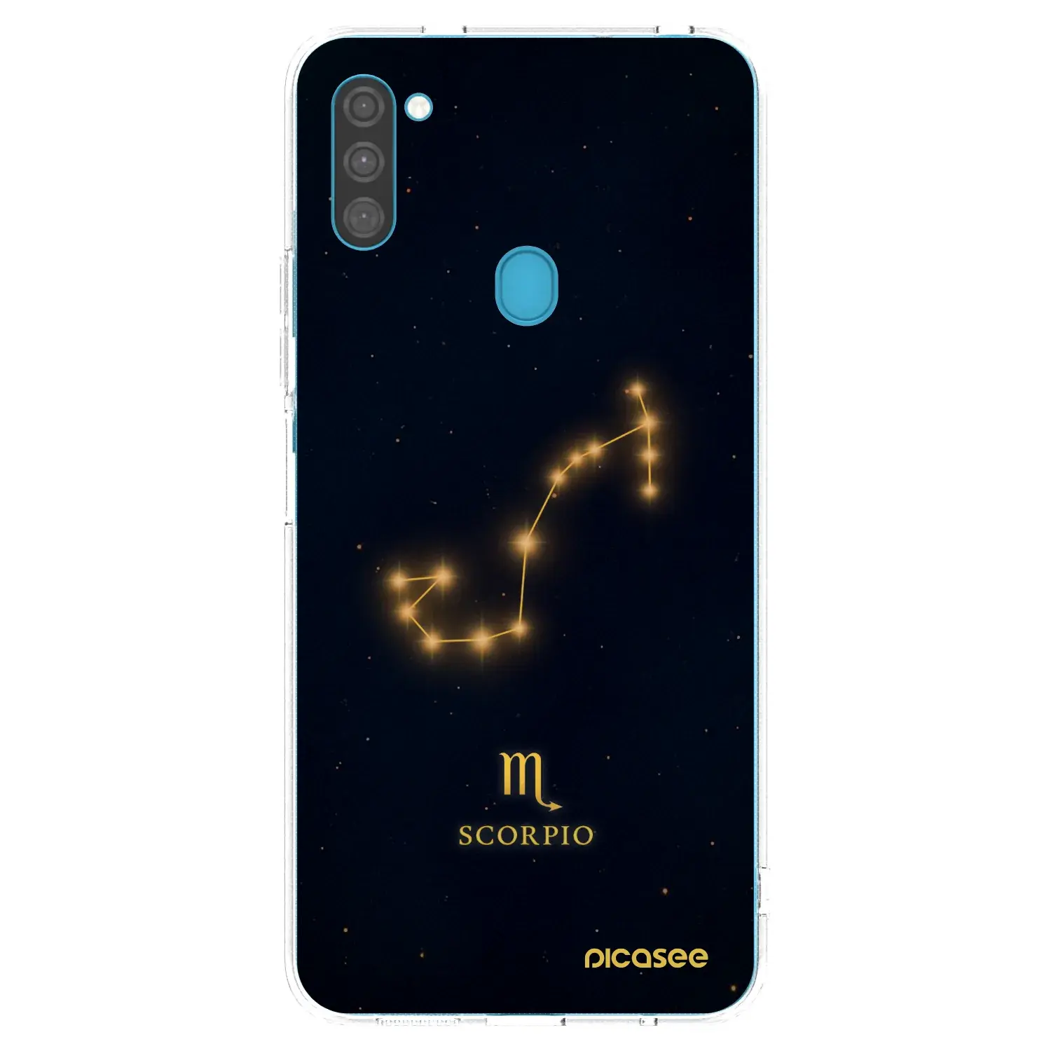 Silikonový průhledný obal pro Samsung Galaxy M11 - SCORPIO