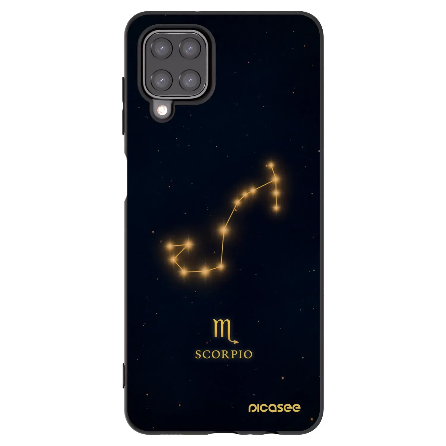 Silikonový černý obal pro Samsung Galaxy A12 A125F - SCORPIO