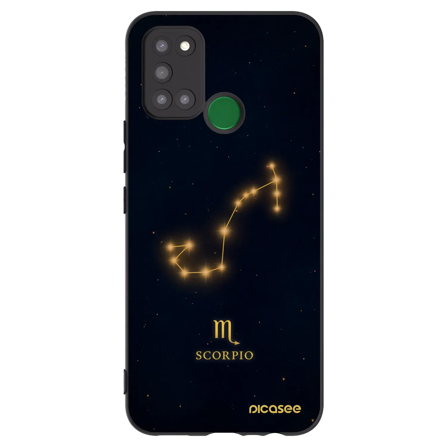 Silikonový černý obal pro Realme 7i - SCORPIO