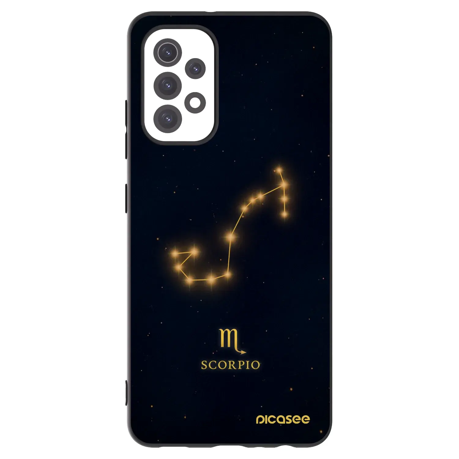 Silikonový černý obal pro Samsung Galaxy A32 5G A326B - SCORPIO
