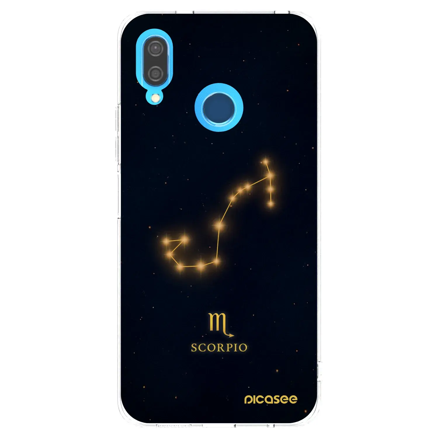 Silikonový průhledný obal pro Huawei P20 Lite - SCORPIO