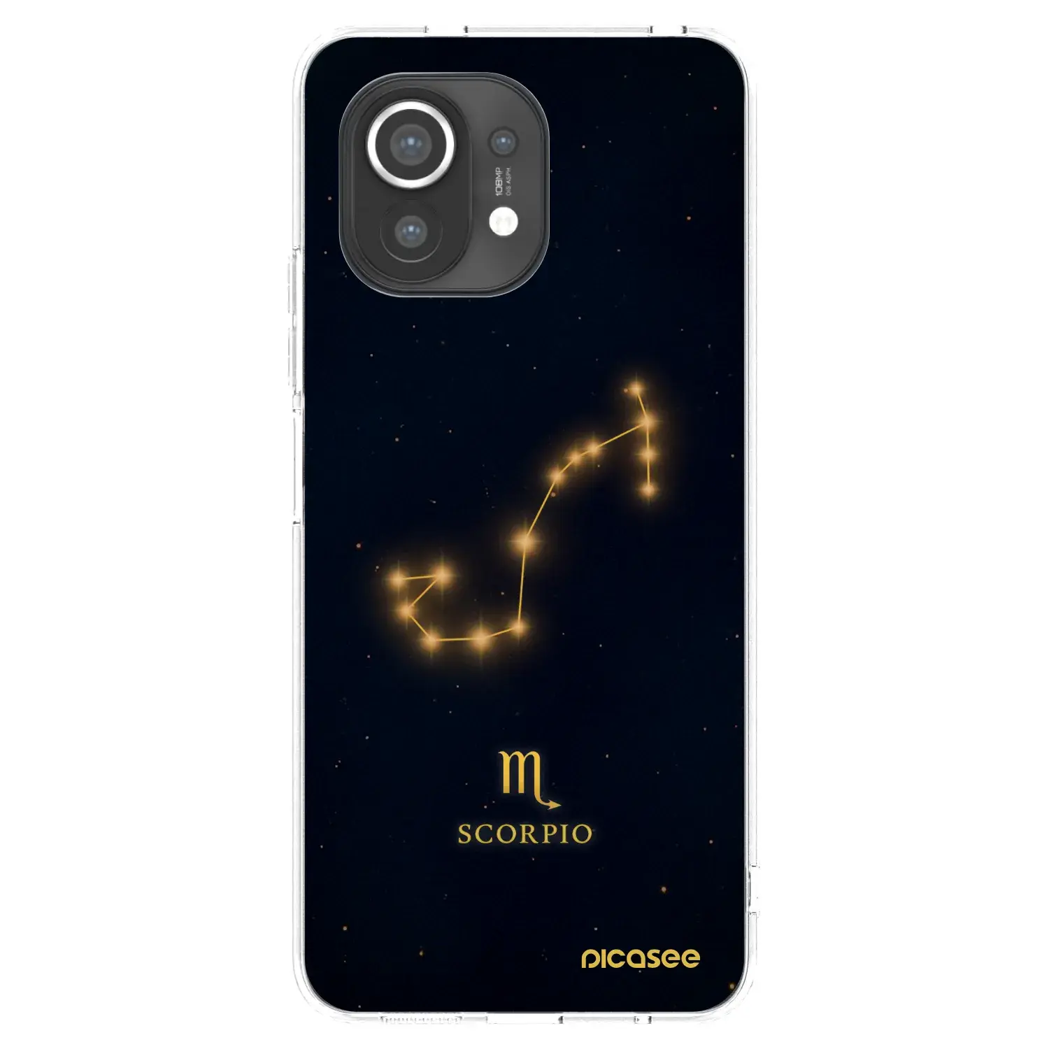 Silikonový průhledný obal pro Xiaomi Mi 11 - SCORPIO