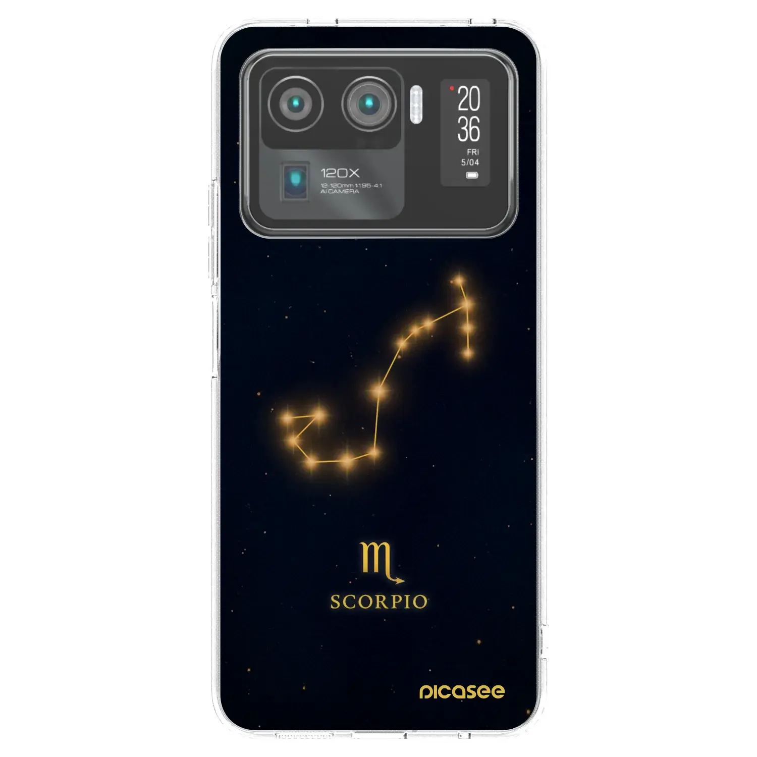 Silikonový průhledný obal pro Xiaomi Mi 11 Ultra - SCORPIO