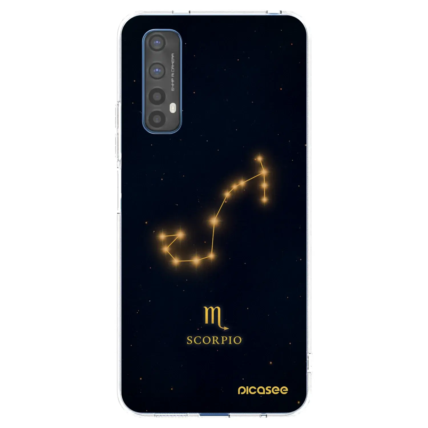 Silikonový průhledný obal pro Realme 7 - SCORPIO