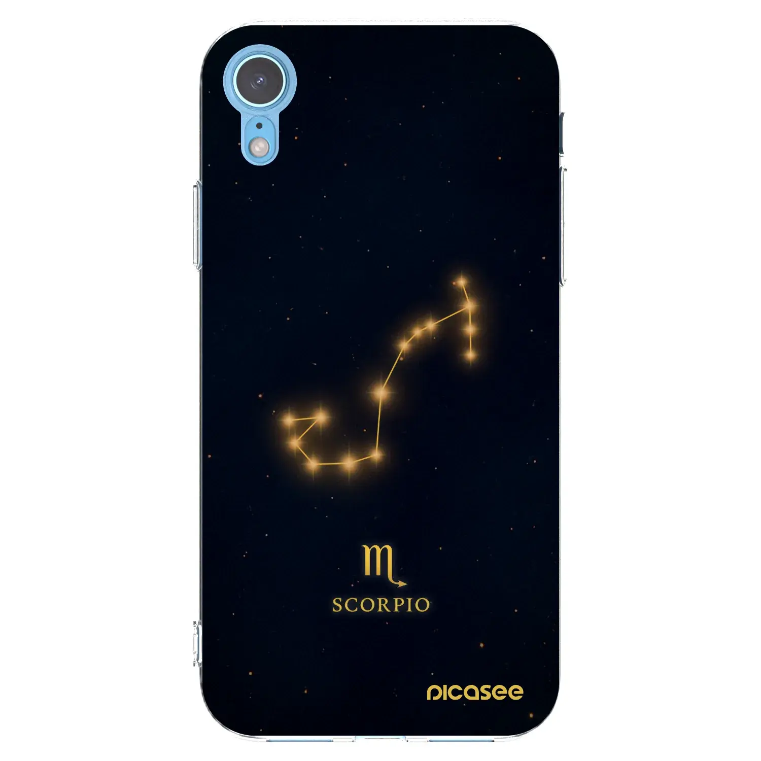 Silikonový průhledný obal pro Apple iPhone XR - SCORPIO